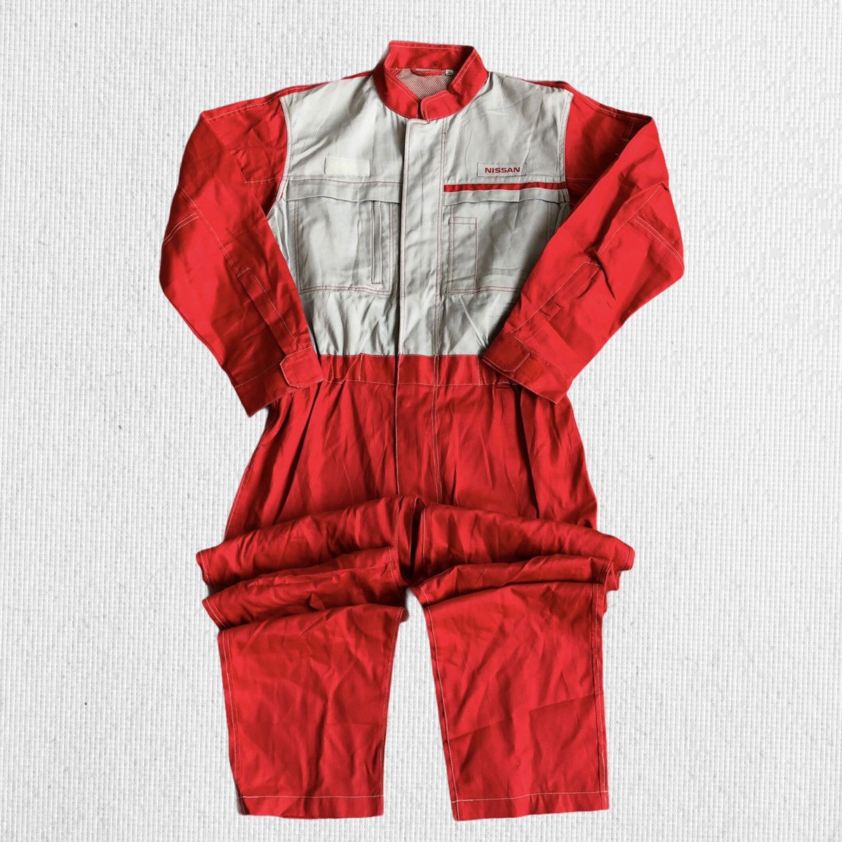 Japanese Brand × Vintage Vintage Nissan Japan Overalls Size US 36 / EU 52 - 2 Thumbnail