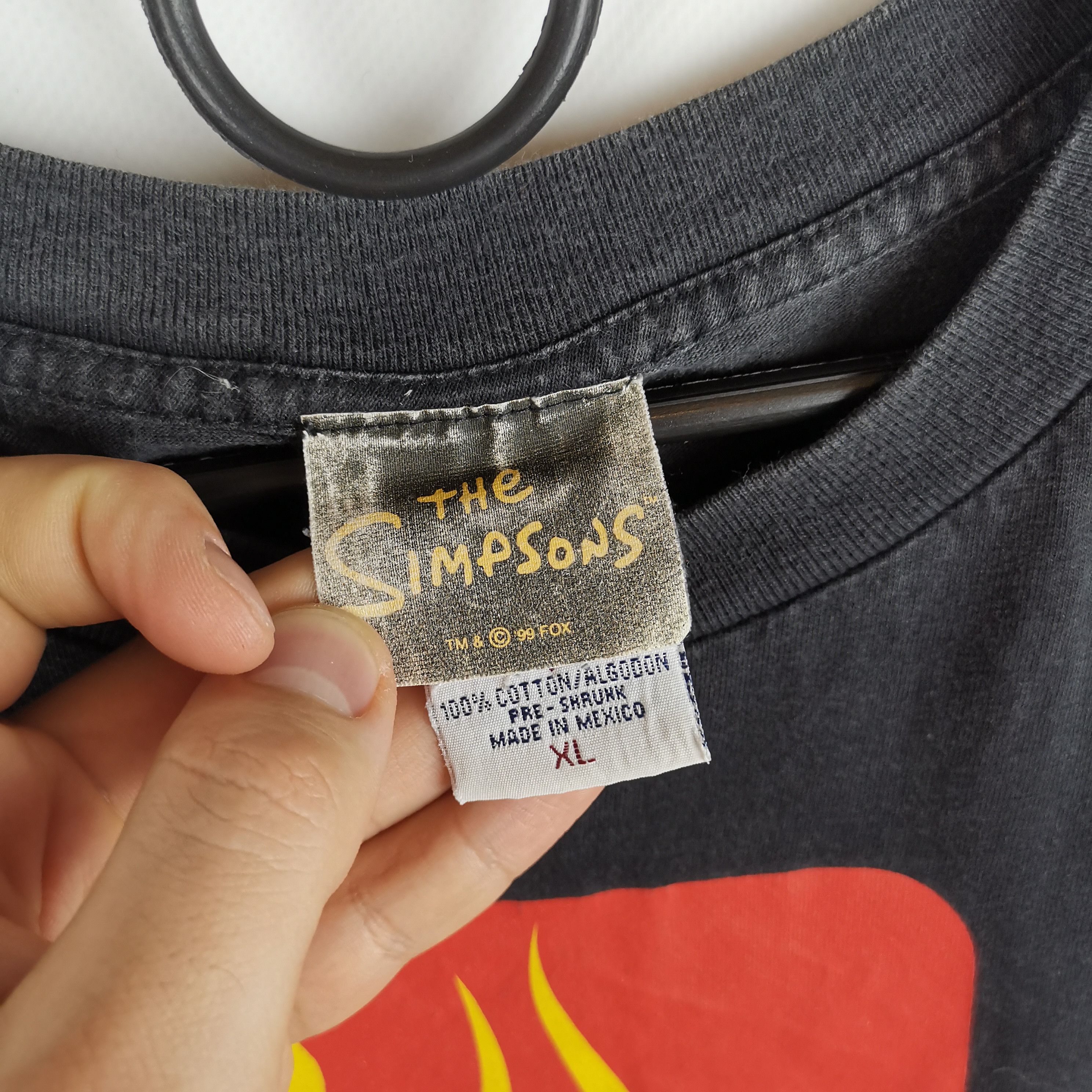 The Simpsons The Simpsons vintage 1999 Bart SK8 movie tee shirt Size US XL / EU 56 / 4 - 2 Thumbnail