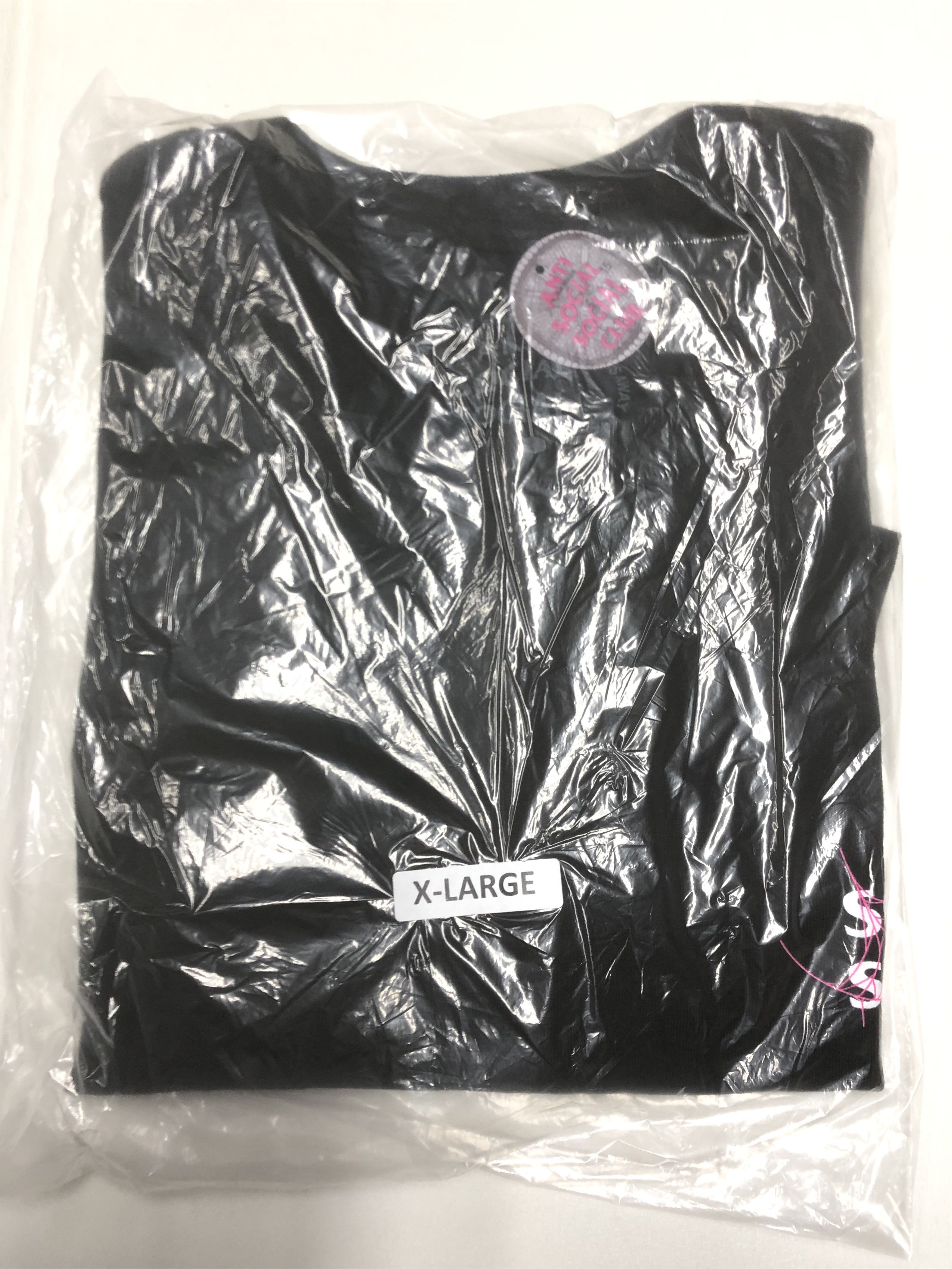 Anti Social Social Club × Members Only DS Weekly exclusive ASSC Web of Lie Black Tee BAPE Kith Size US XL / EU 56 / 4 - 2 Thumbnail