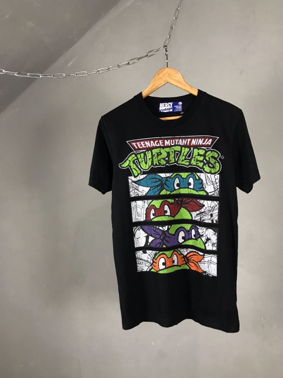 Other Turtles Vintage Movie Tee Size US L / EU 52-54 / 3 - 1 Thumbnail