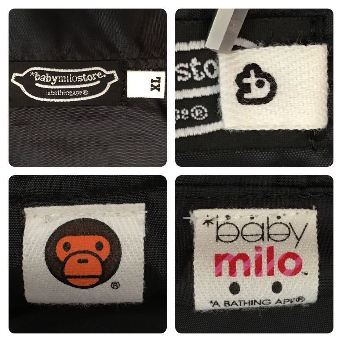 Bape × Kaws BAPE × KAWS milo nylon coach jacket black × gray Size US XL / EU 56 / 4 - 9 Thumbnail