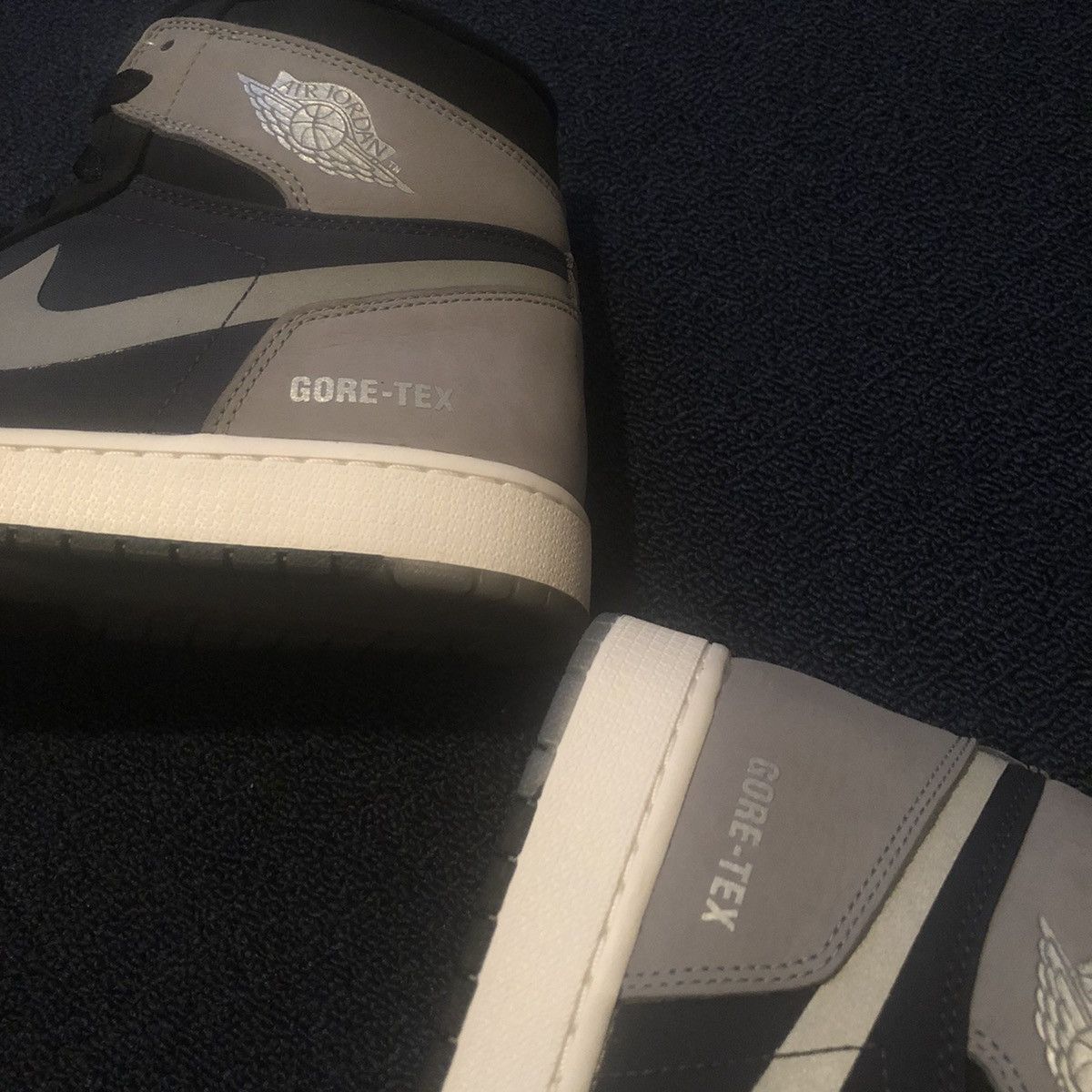 Goretex × Jordan Brand × Nike Jordan 1 Retro High Element Gore-Tex Black Grey High Shoes Size US 11.5 / EU 44-45 - 7 Thumbnail