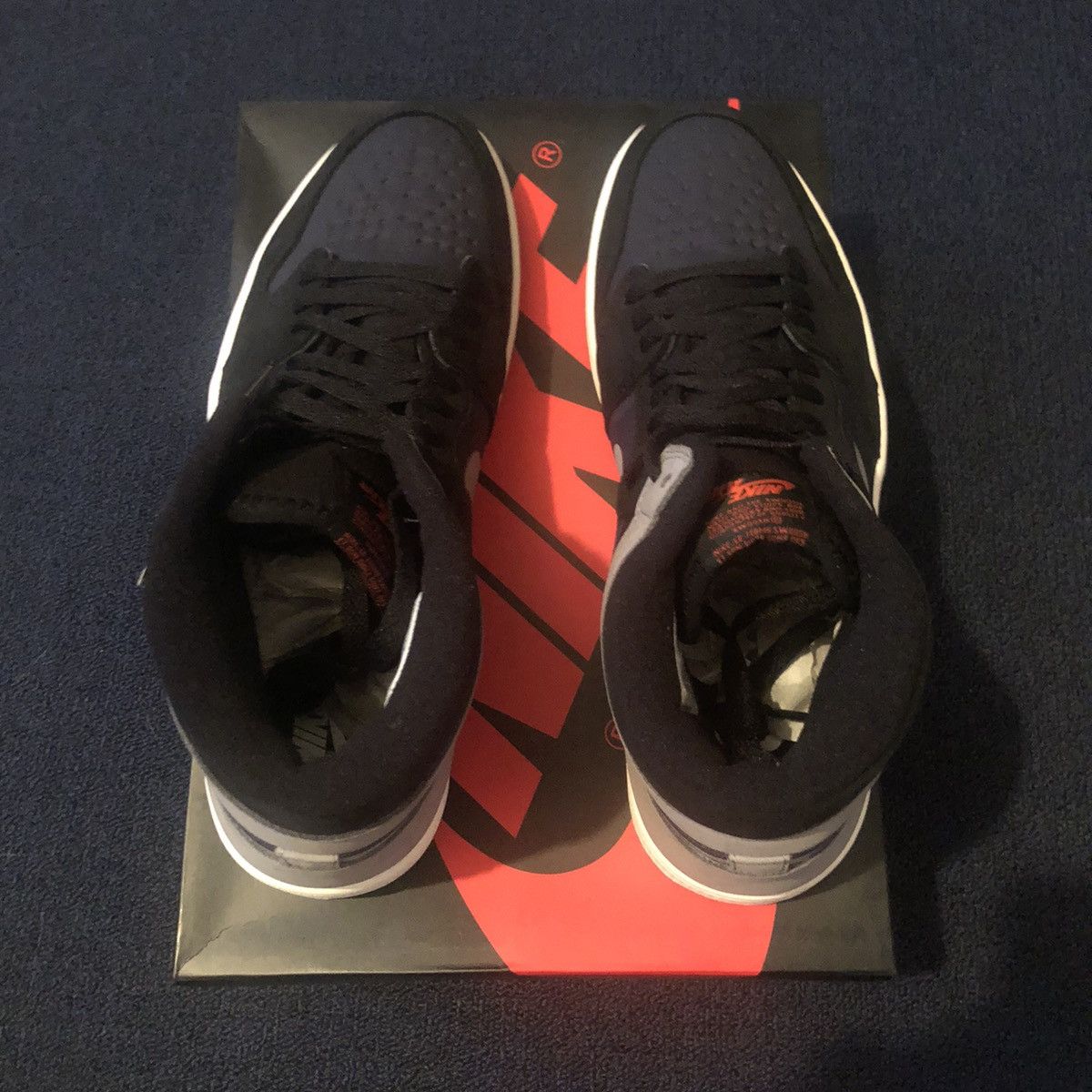 Goretex × Jordan Brand × Nike Jordan 1 Retro High Element Gore-Tex Black Grey High Shoes Size US 11.5 / EU 44-45 - 5 Thumbnail