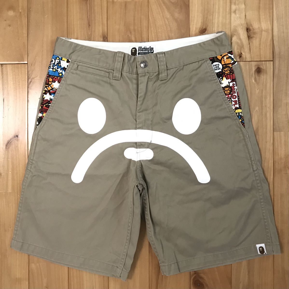 Bape 💫Glow in the Dark💫 Milo land BAPE STA Shorts ★size M Size US 32 / EU 48 - 2 Thumbnail