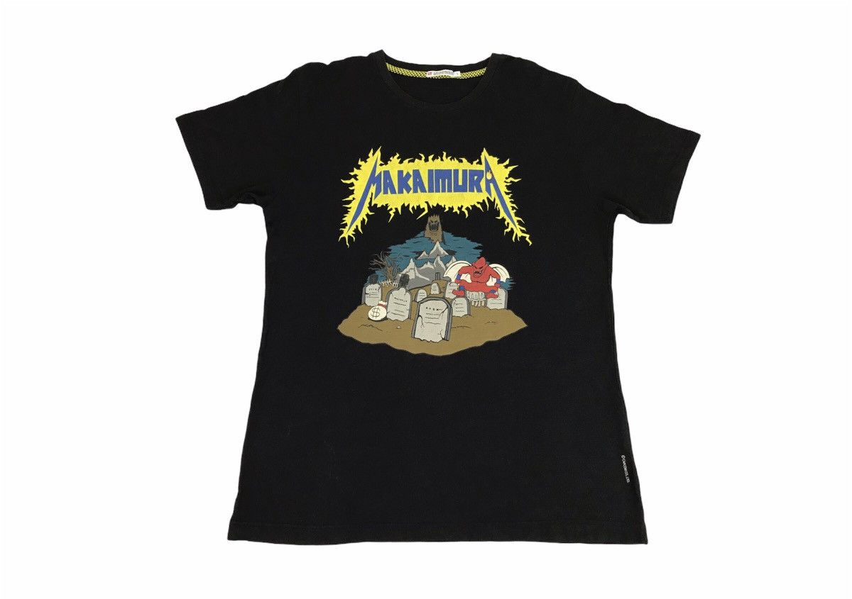 Anime × Japanese Brand Makaimura Capcom Game Metallica Logo Tee Cartoon Size US L / EU 52-54 / 3 - 1 Thumbnail