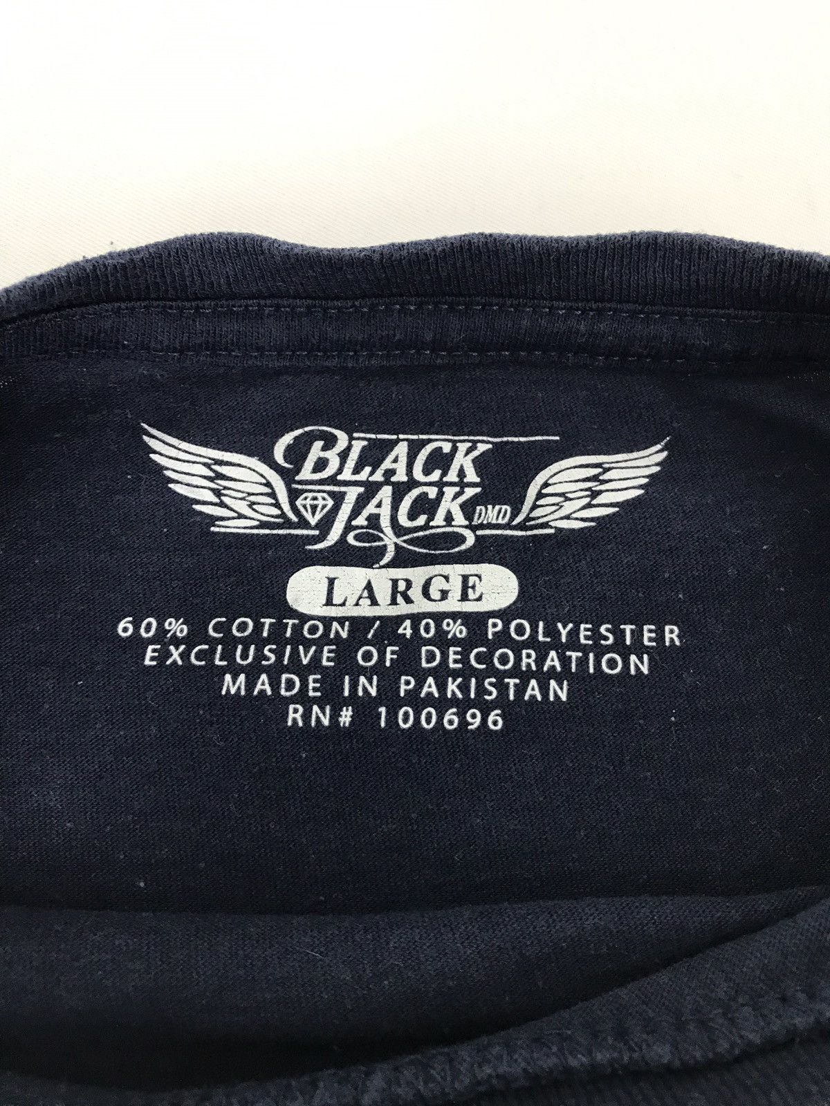 Blackjack × Vintage Vintage Black Jack Born Free Honor & Libert Tee Size US XL / EU 56 / 4 - 5 Thumbnail