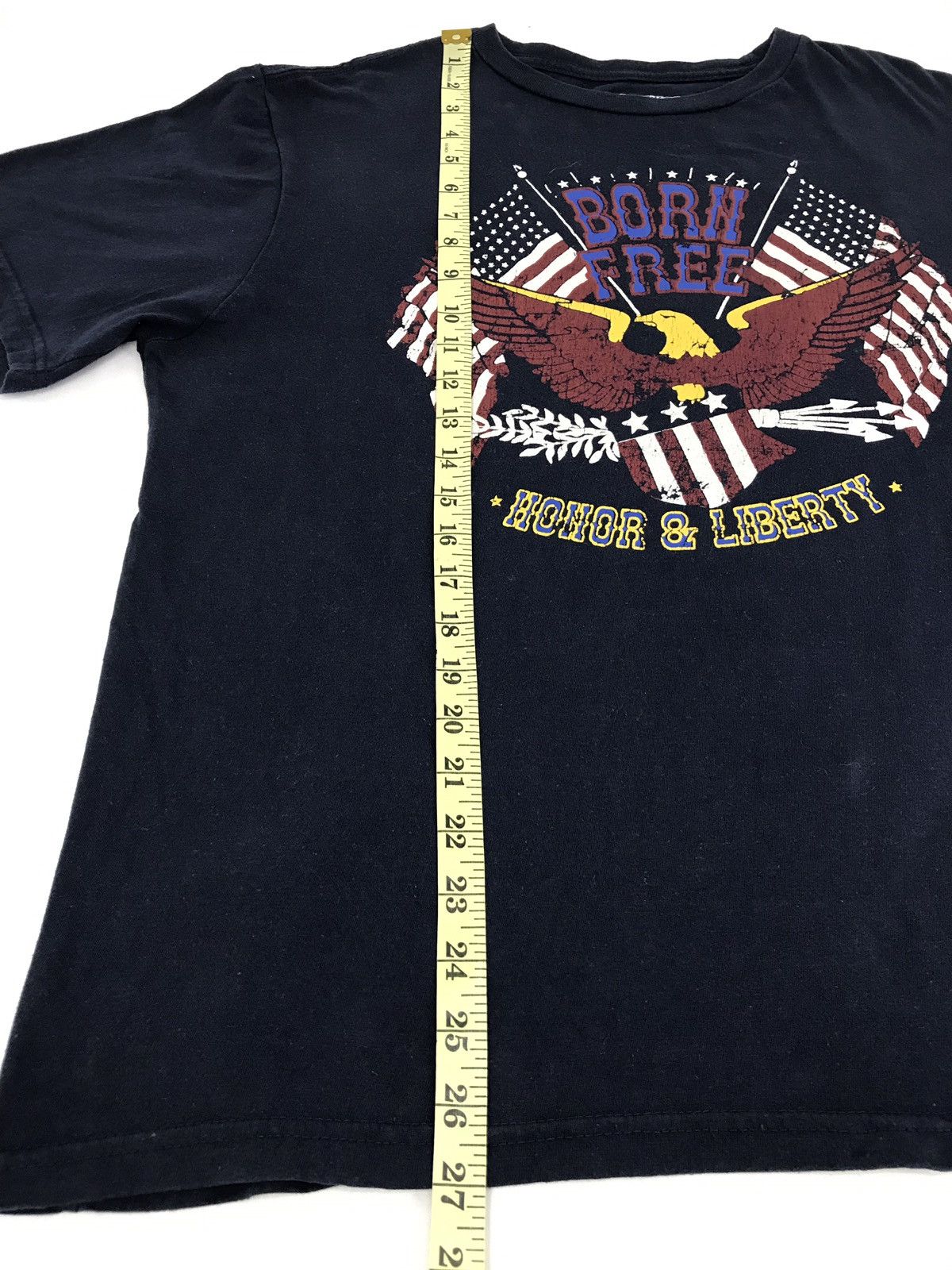 Blackjack × Vintage Vintage Black Jack Born Free Honor & Libert Tee Size US XL / EU 56 / 4 - 9 Thumbnail