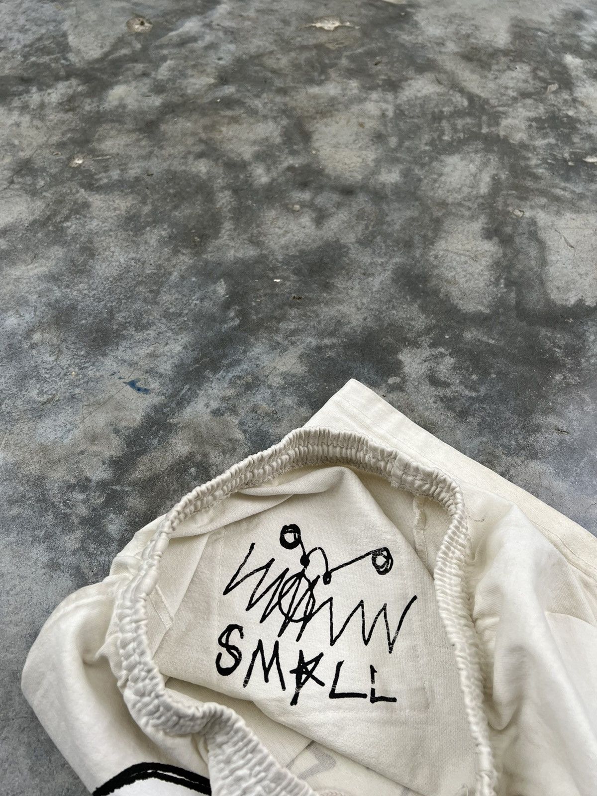 Asspizza Asspizza 730 Masks Shorts White Sz. Small Size US 30 / EU 46 - 6 Thumbnail