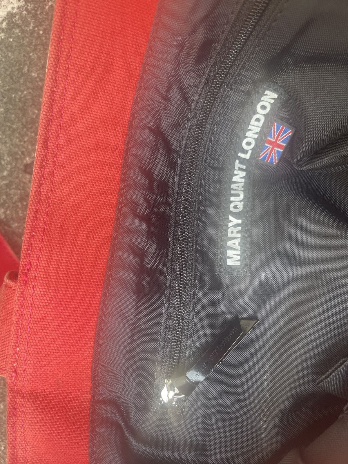 Japanese Brand Rare Vintage MARY QUANT LONDON Rock Band UK Flag Tote Bag Size ONE SIZE - 7 Thumbnail