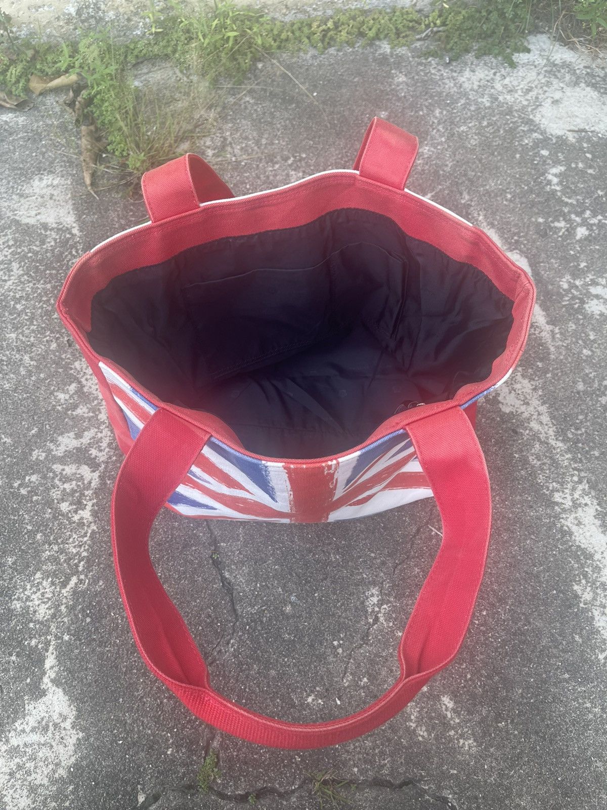 Japanese Brand Rare Vintage MARY QUANT LONDON Rock Band UK Flag Tote Bag Size ONE SIZE - 6 Thumbnail