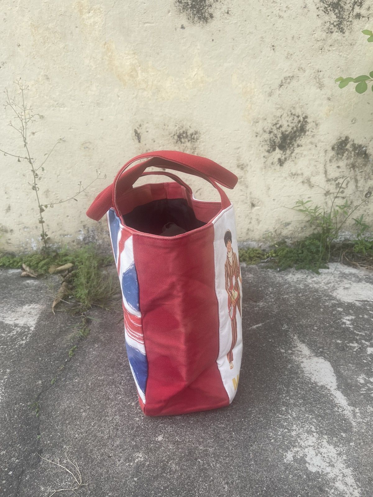 Japanese Brand Rare Vintage MARY QUANT LONDON Rock Band UK Flag Tote Bag Size ONE SIZE - 3 Thumbnail