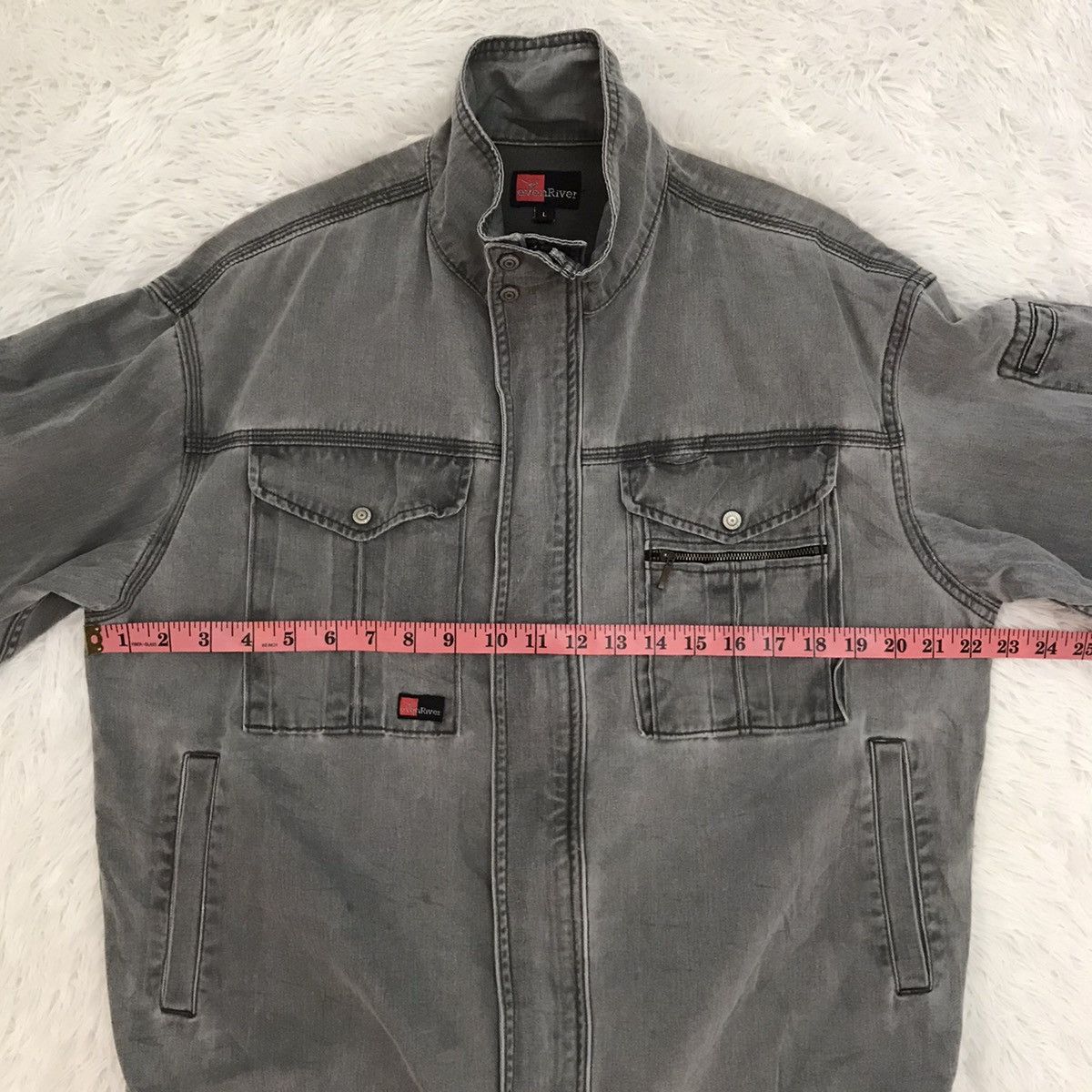 Japanese Brand EvenRiver Workwear Jacket Size US L / EU 52-54 / 3 - 17 Thumbnail
