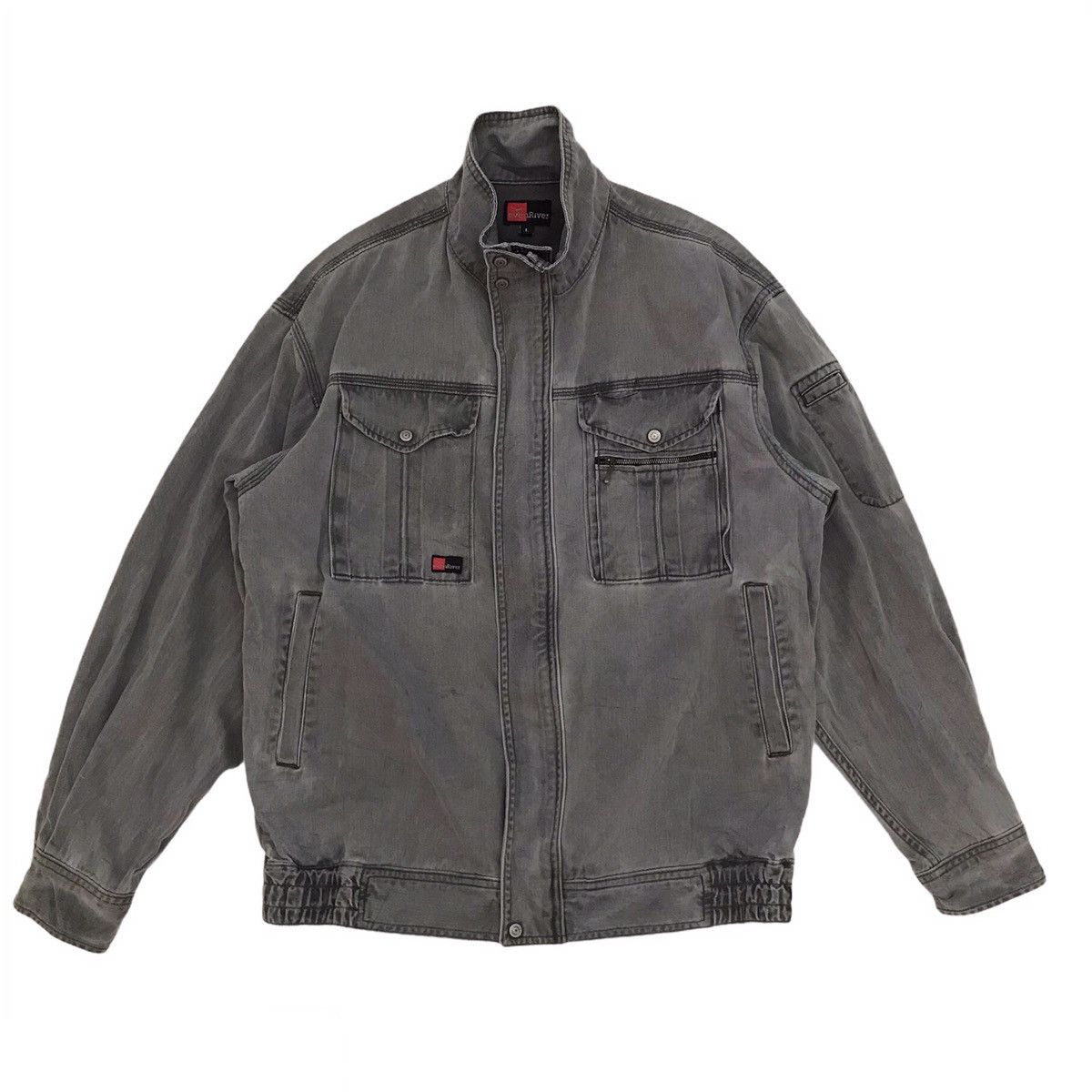 Japanese Brand EvenRiver Workwear Jacket Size US L / EU 52-54 / 3 - 1 Thumbnail