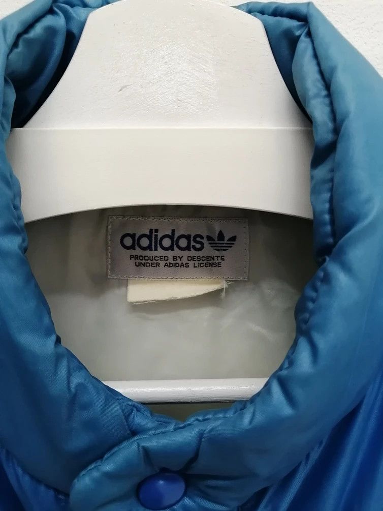 Adidas Vintage ADIDAS TREFOIL by Descente Down Vest Jacket Size US L / EU 52-54 / 3 - 8 Thumbnail
