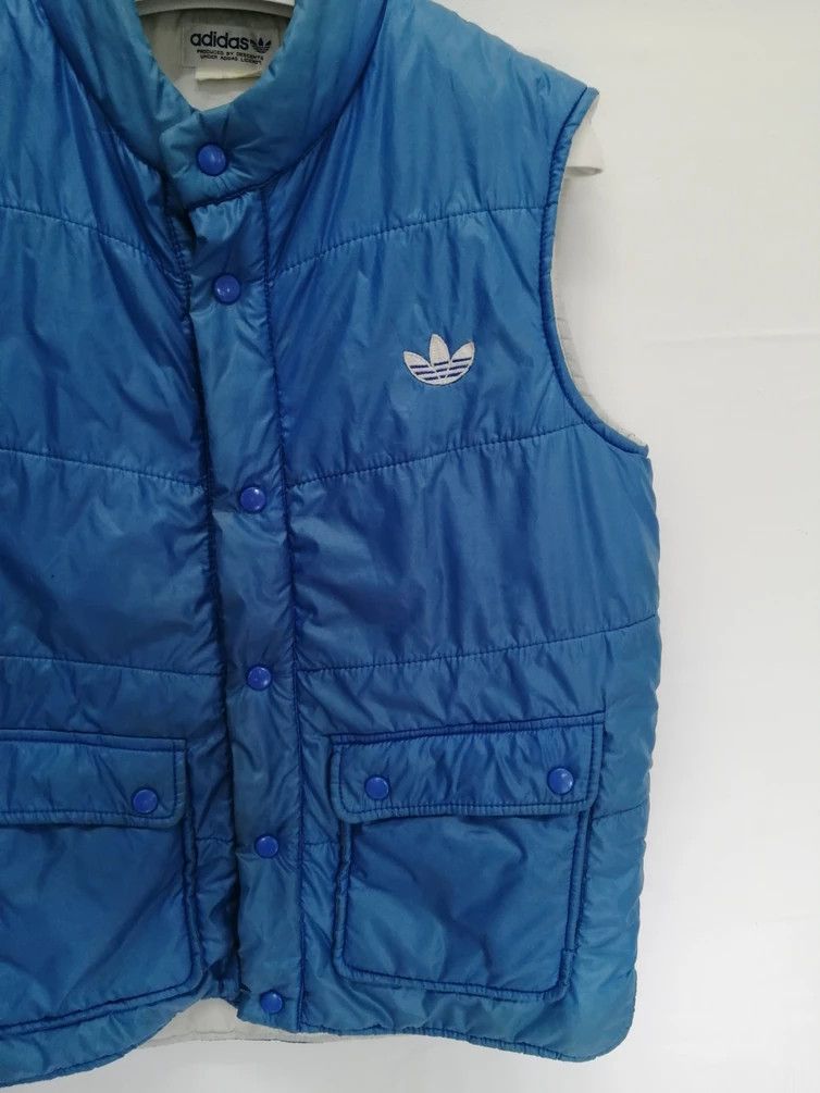 Adidas Vintage ADIDAS TREFOIL by Descente Down Vest Jacket Size US L / EU 52-54 / 3 - 5 Thumbnail