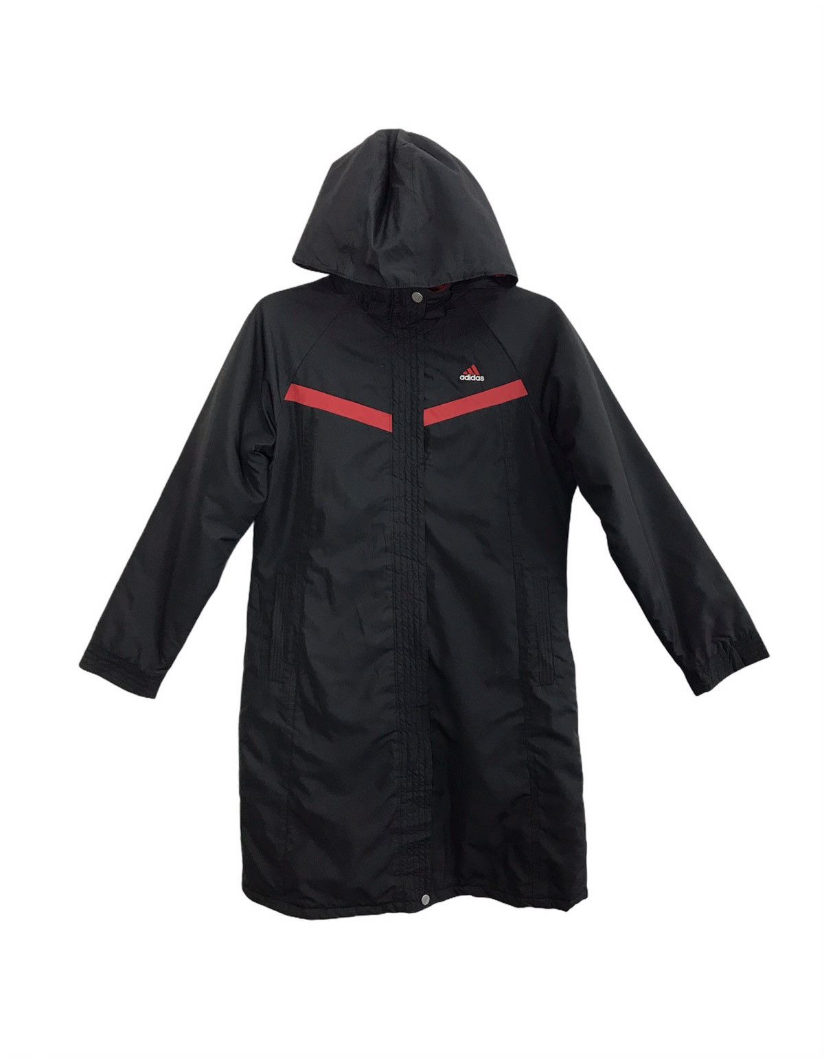 image of Adidas Jacket Winter Wear Parkas Jacket Hoodie in Black, Men's (Size Medium)