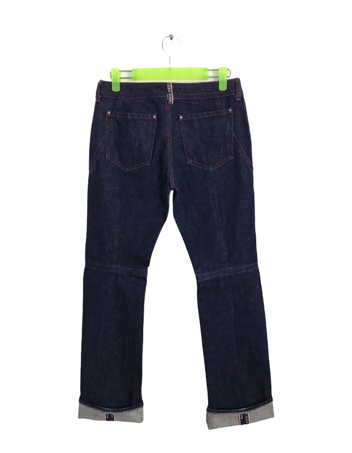 Japanese Brand × Vintage Vintage Alba Rosa Skinny Indigo Denim Jeans Selvedge Size US 28 / EU 44 - 2 Thumbnail