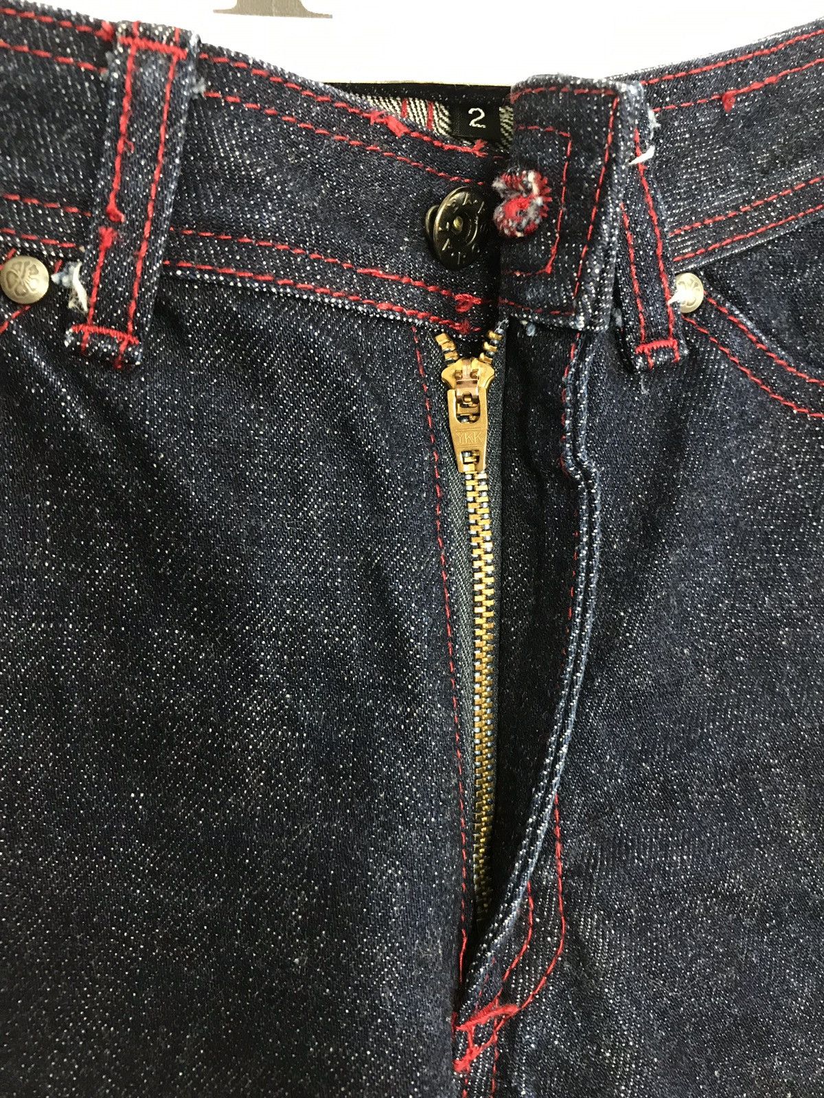 Japanese Brand × Vintage Vintage Alba Rosa Skinny Indigo Denim Jeans Selvedge Size US 28 / EU 44 - 7 Thumbnail