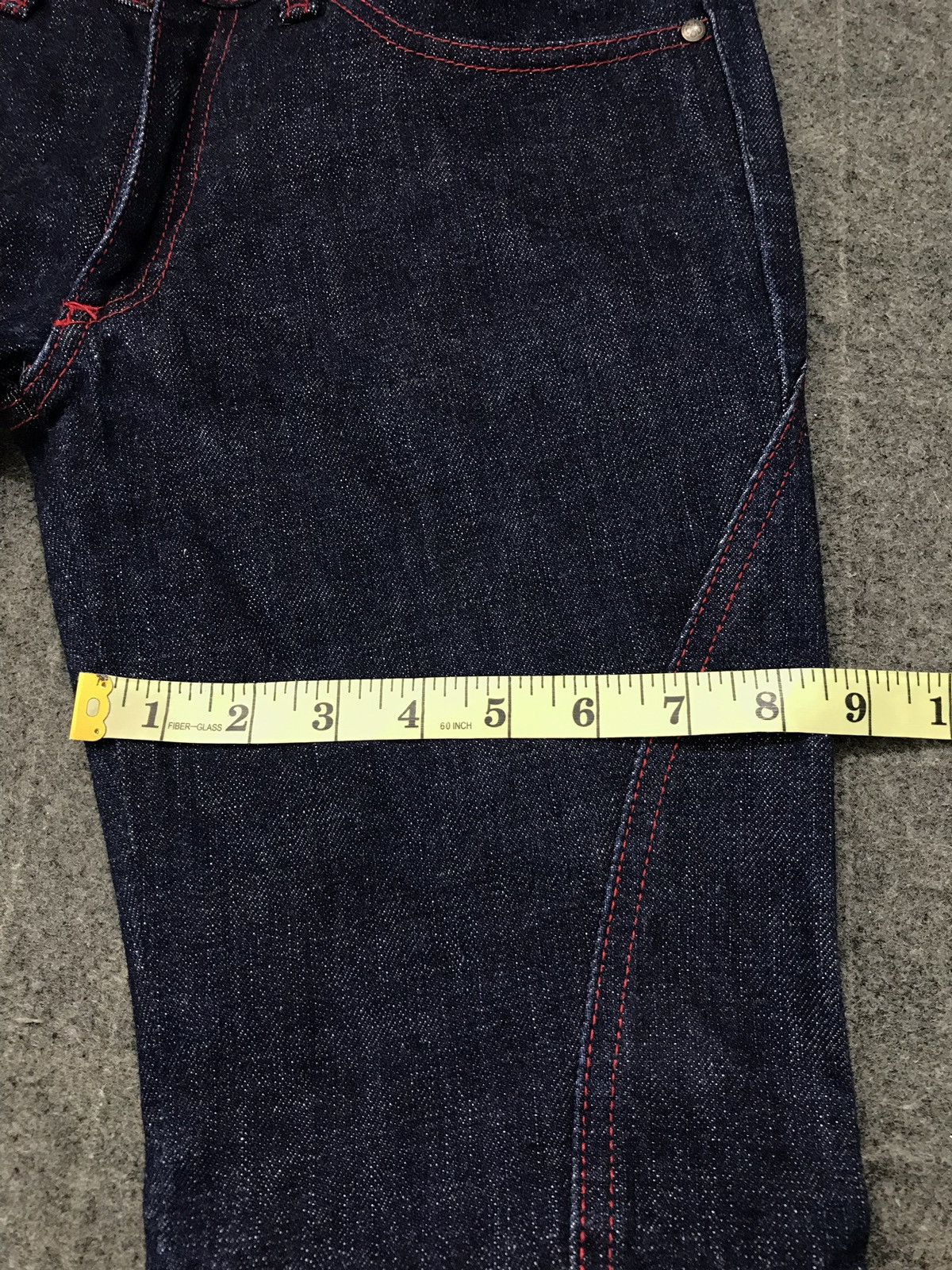 Japanese Brand × Vintage Vintage Alba Rosa Skinny Indigo Denim Jeans Selvedge Size US 28 / EU 44 - 17 Thumbnail