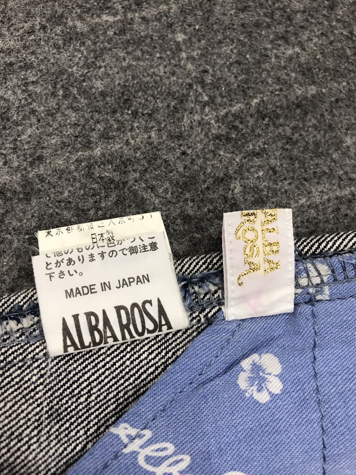 Japanese Brand × Vintage Vintage Alba Rosa Skinny Indigo Denim Jeans Selvedge Size US 28 / EU 44 - 14 Thumbnail