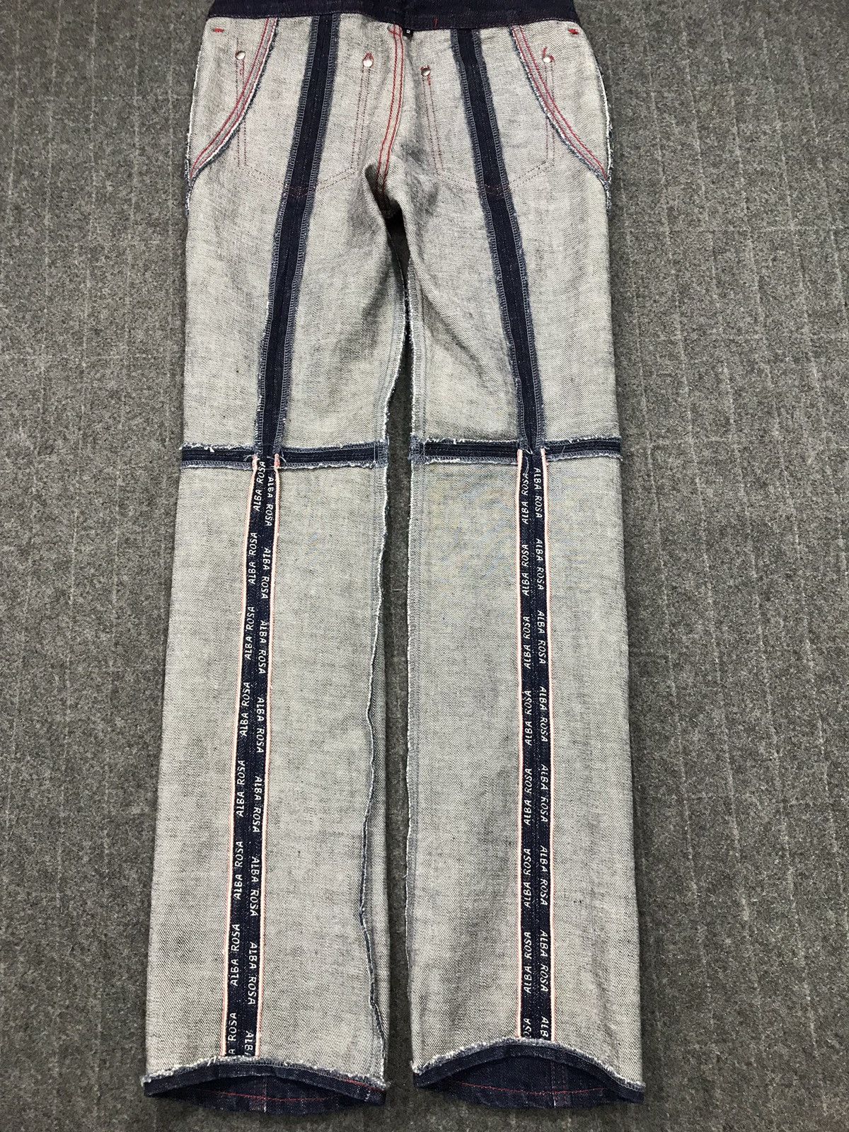 Japanese Brand × Vintage Vintage Alba Rosa Skinny Indigo Denim Jeans Selvedge Size US 28 / EU 44 - 22 Thumbnail