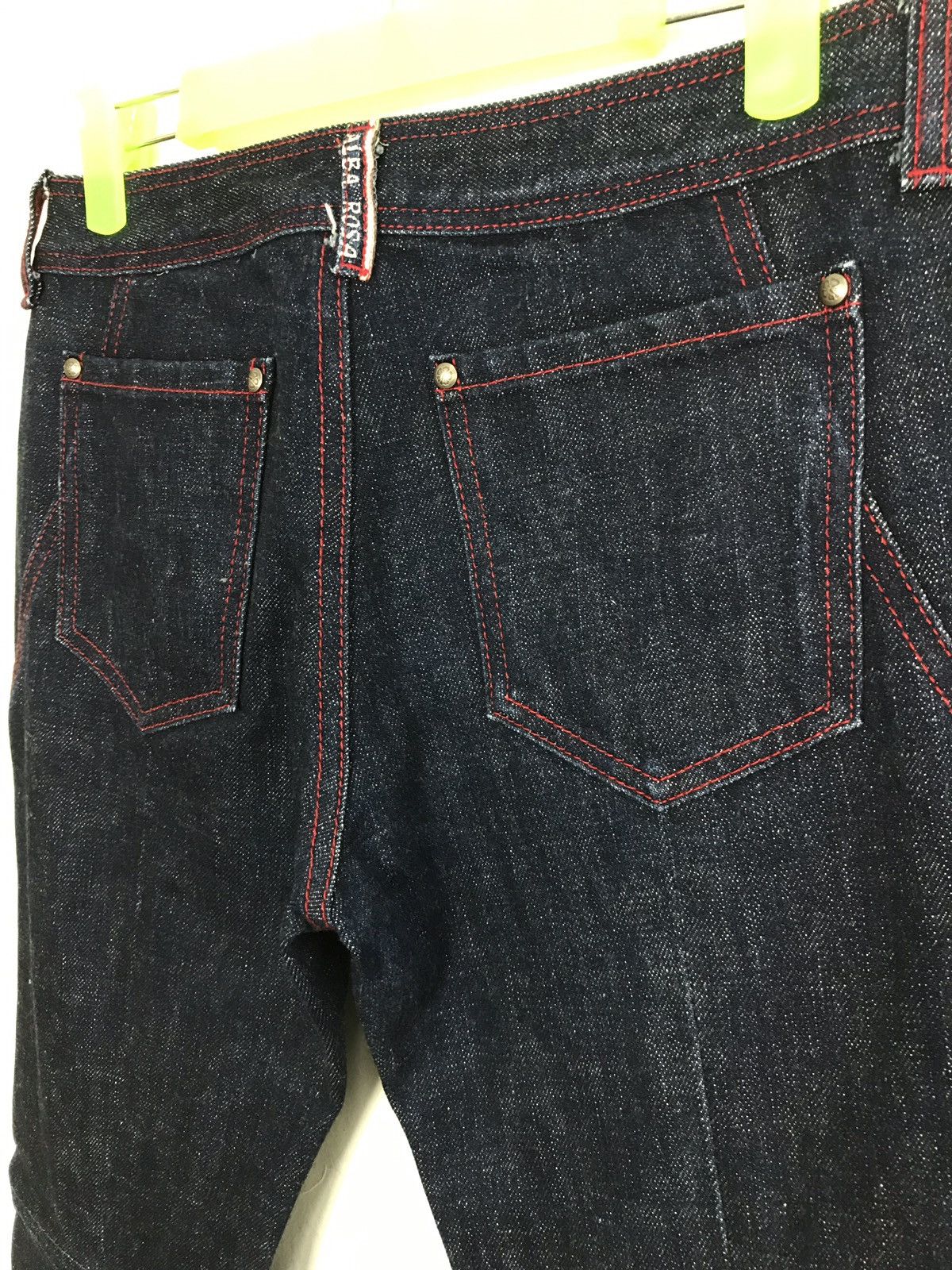 Japanese Brand × Vintage Vintage Alba Rosa Skinny Indigo Denim Jeans Selvedge Size US 28 / EU 44 - 9 Thumbnail