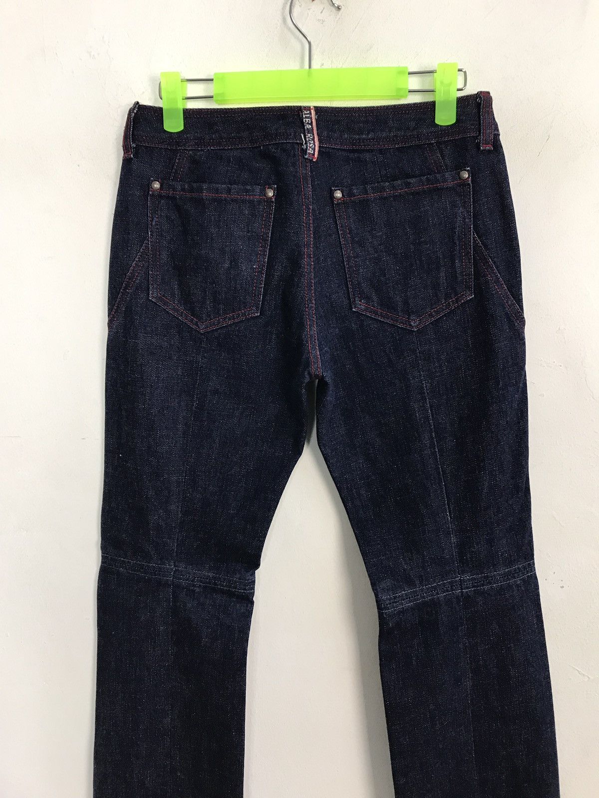 Japanese Brand × Vintage Vintage Alba Rosa Skinny Indigo Denim Jeans Selvedge Size US 28 / EU 44 - 8 Thumbnail