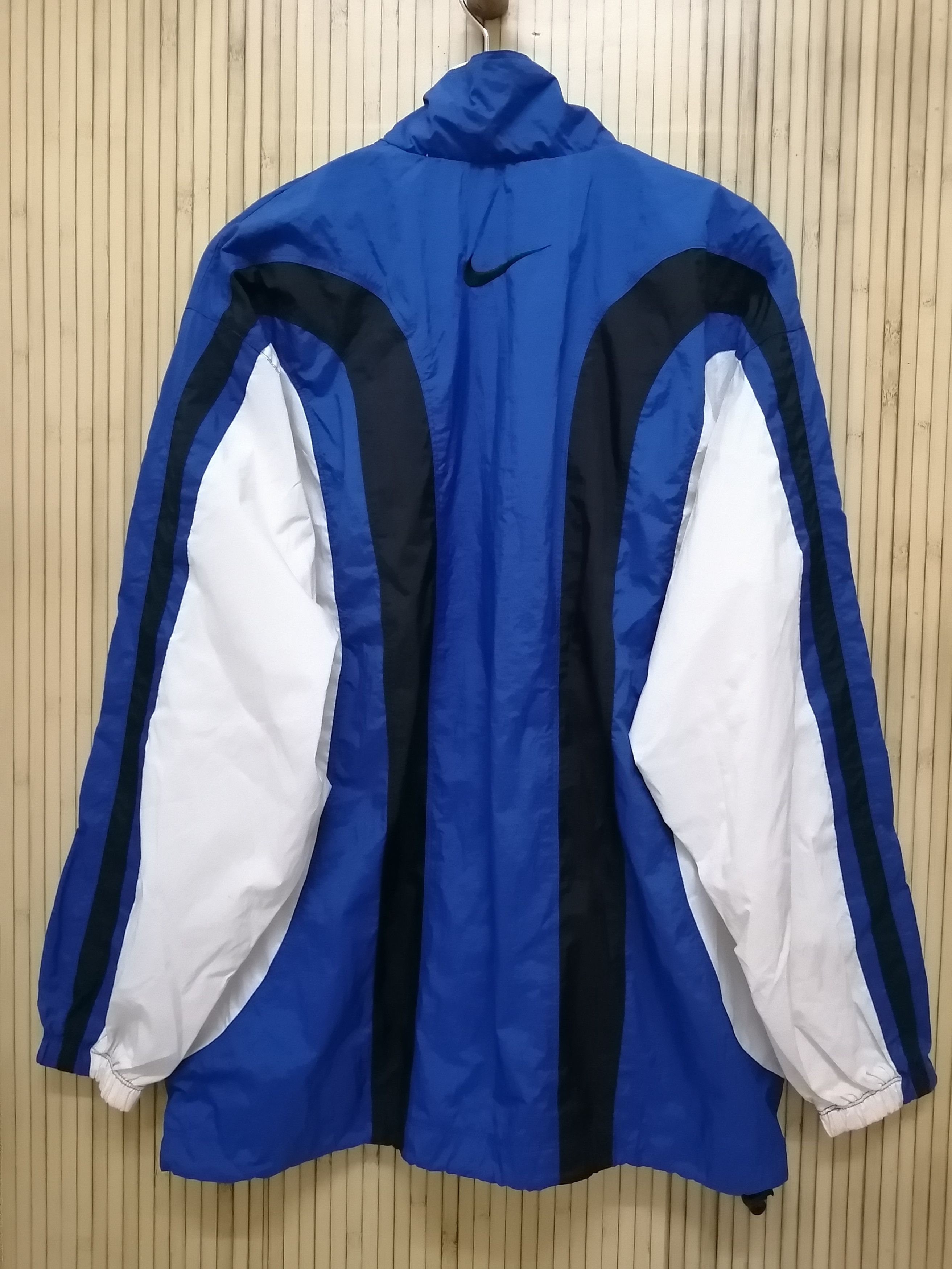 Nike Vintage NIKE Center Swoosh Half Zip Winbreaker Size US L / EU 52-54 / 3 - 4 Thumbnail