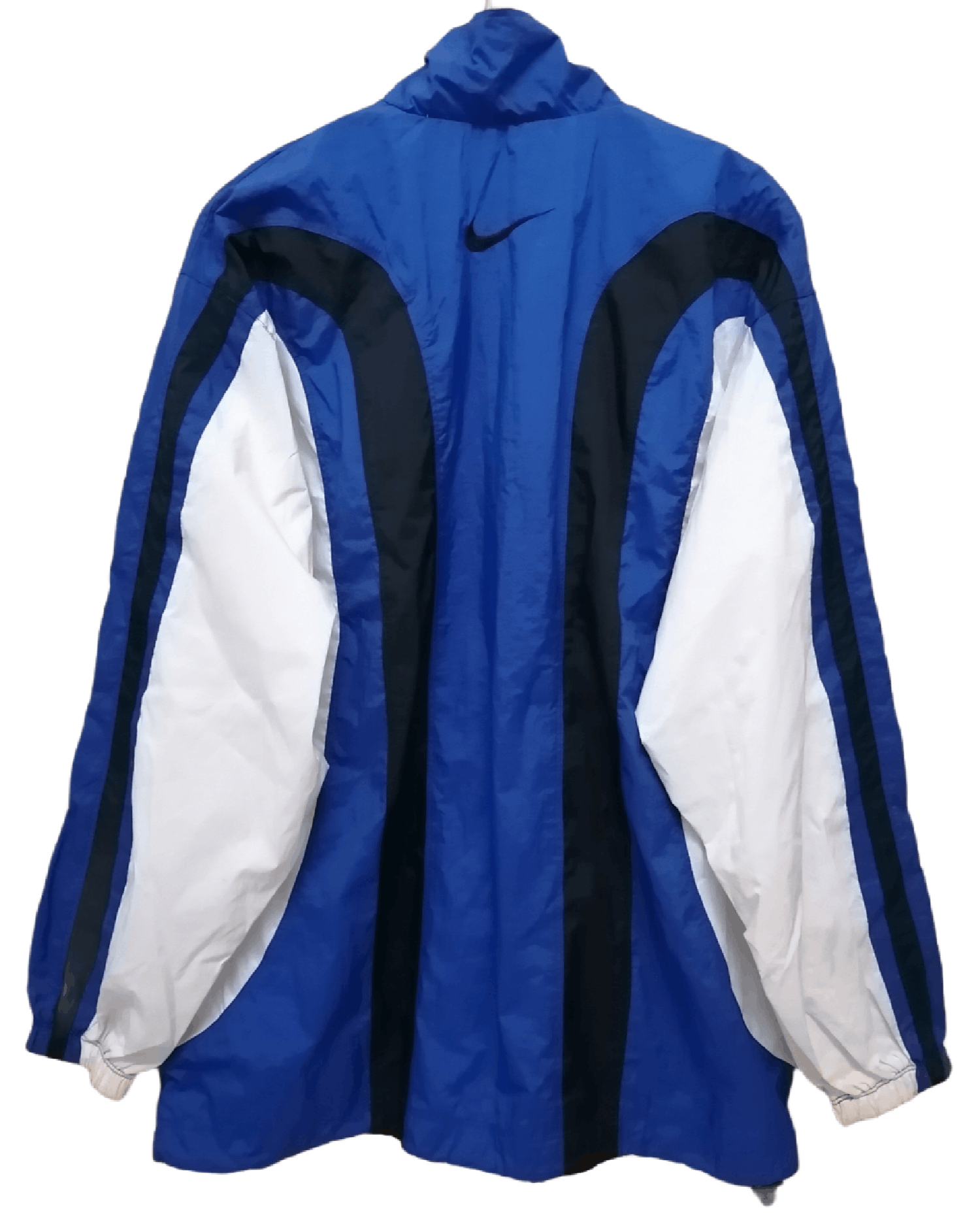 Nike Vintage NIKE Center Swoosh Half Zip Winbreaker Size US L / EU 52-54 / 3 - 2 Thumbnail