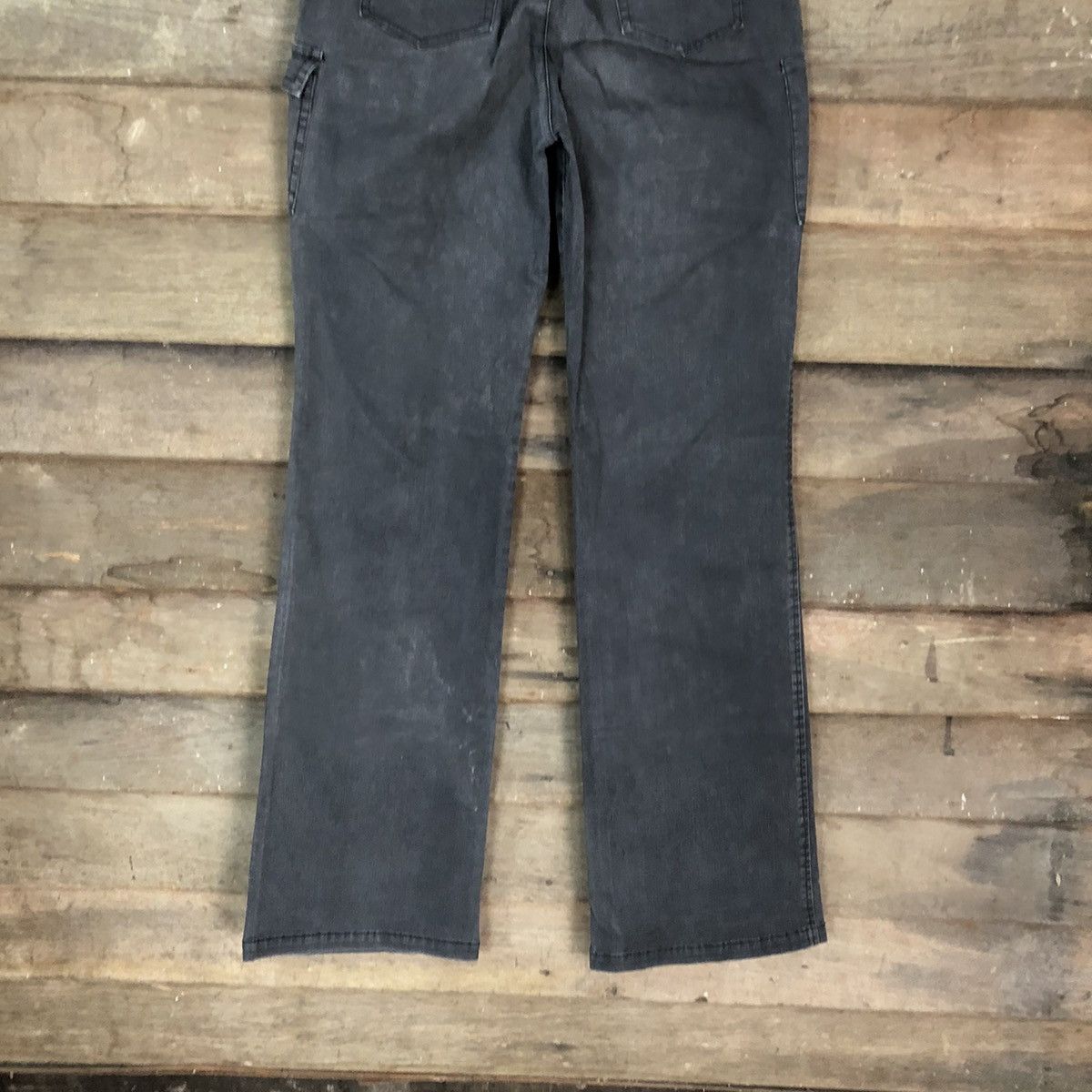 Japanese Brand DLL Green Eye Black Cargo utility Multipocket Pants #1536 Size 25" / US 0 / IT 36 - 11 Thumbnail