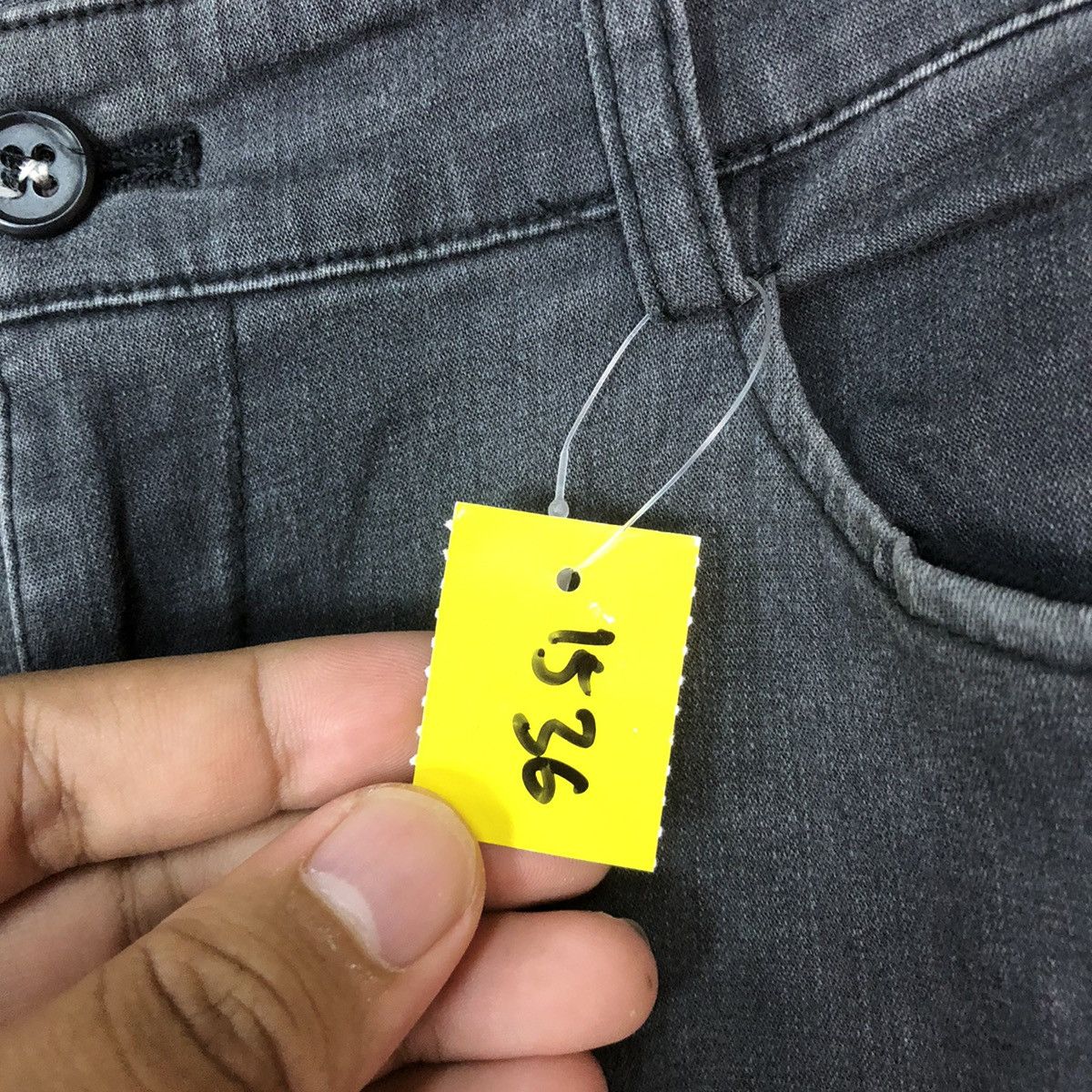 Japanese Brand DLL Green Eye Black Cargo utility Multipocket Pants #1536 Size 25" / US 0 / IT 36 - 8 Thumbnail