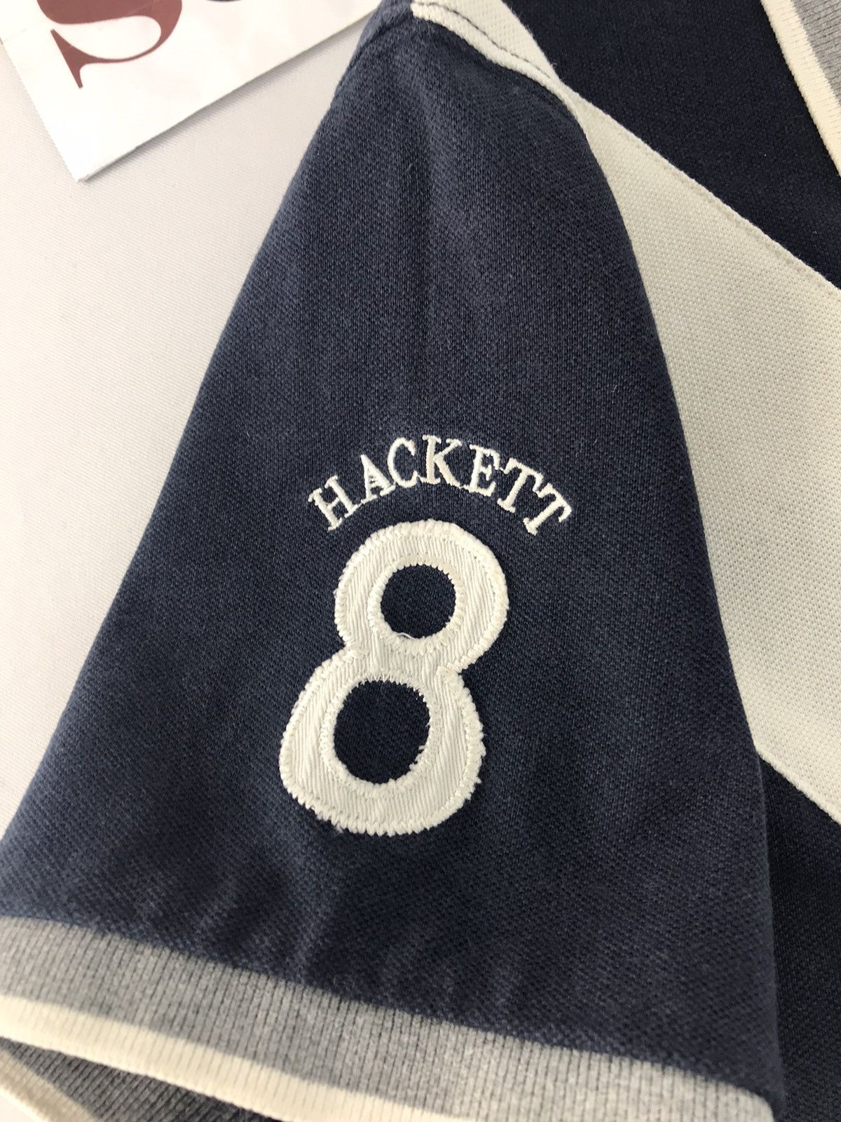 Hackett Hackett London Ringger Ring Big Logo Polo Design Size US M / EU 48-50 / 2 - 7 Thumbnail