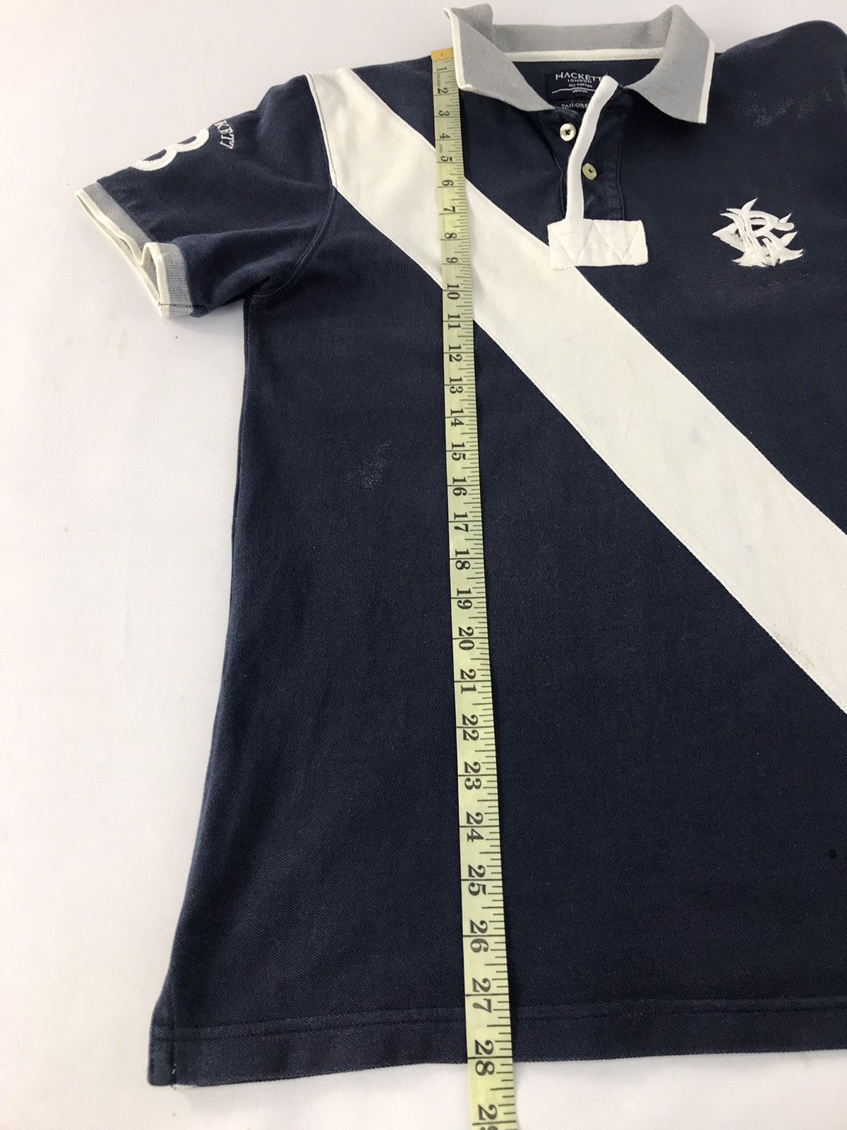 Hackett Hackett London Ringger Ring Big Logo Polo Design Size US M / EU 48-50 / 2 - 12 Thumbnail