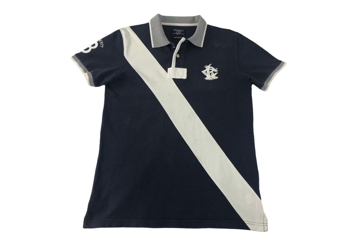 Hackett Hackett London Ringger Ring Big Logo Polo Design Size US M / EU 48-50 / 2 - 1 Thumbnail