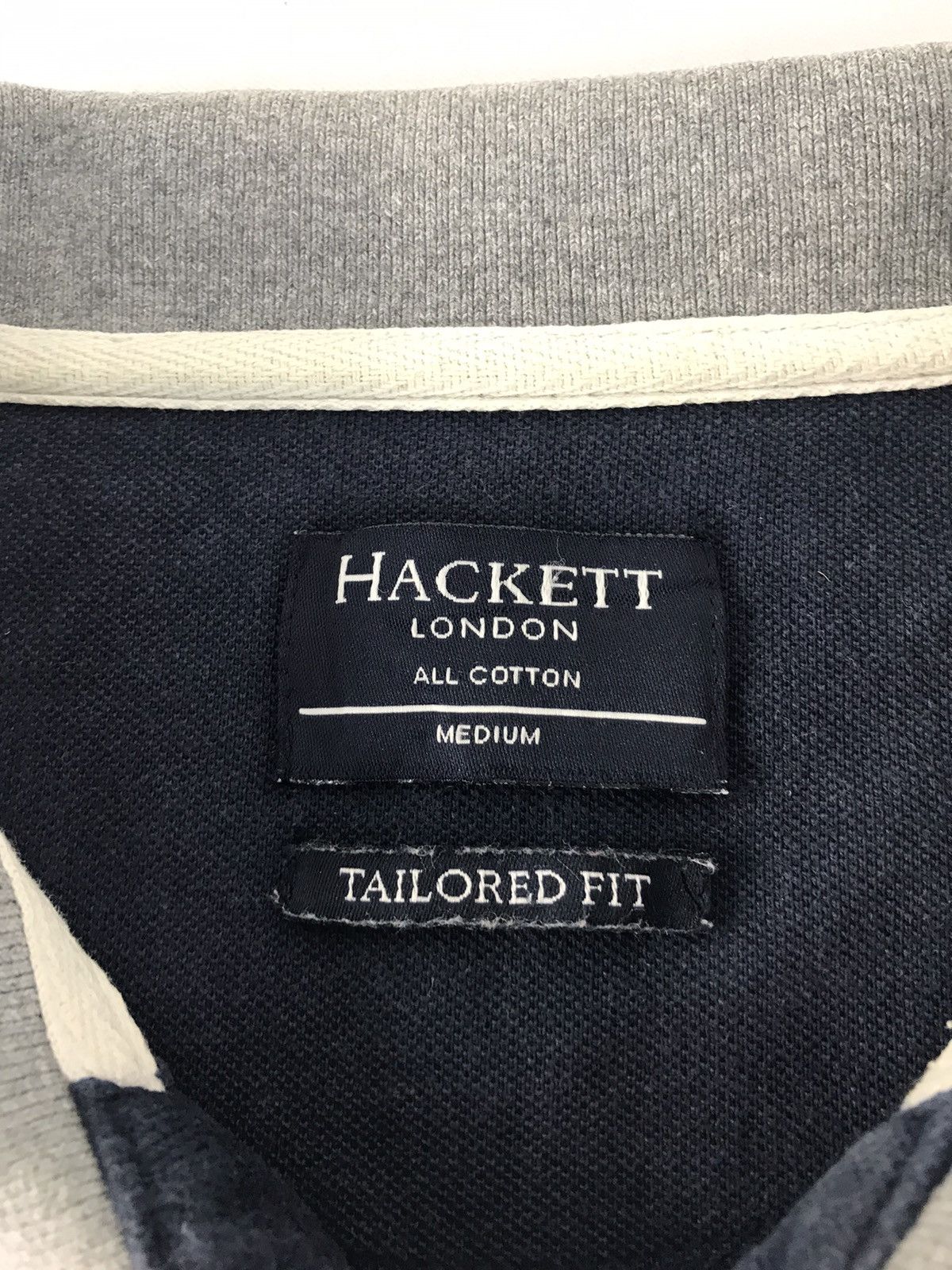 Hackett Hackett London Ringger Ring Big Logo Polo Design Size US M / EU 48-50 / 2 - 8 Thumbnail