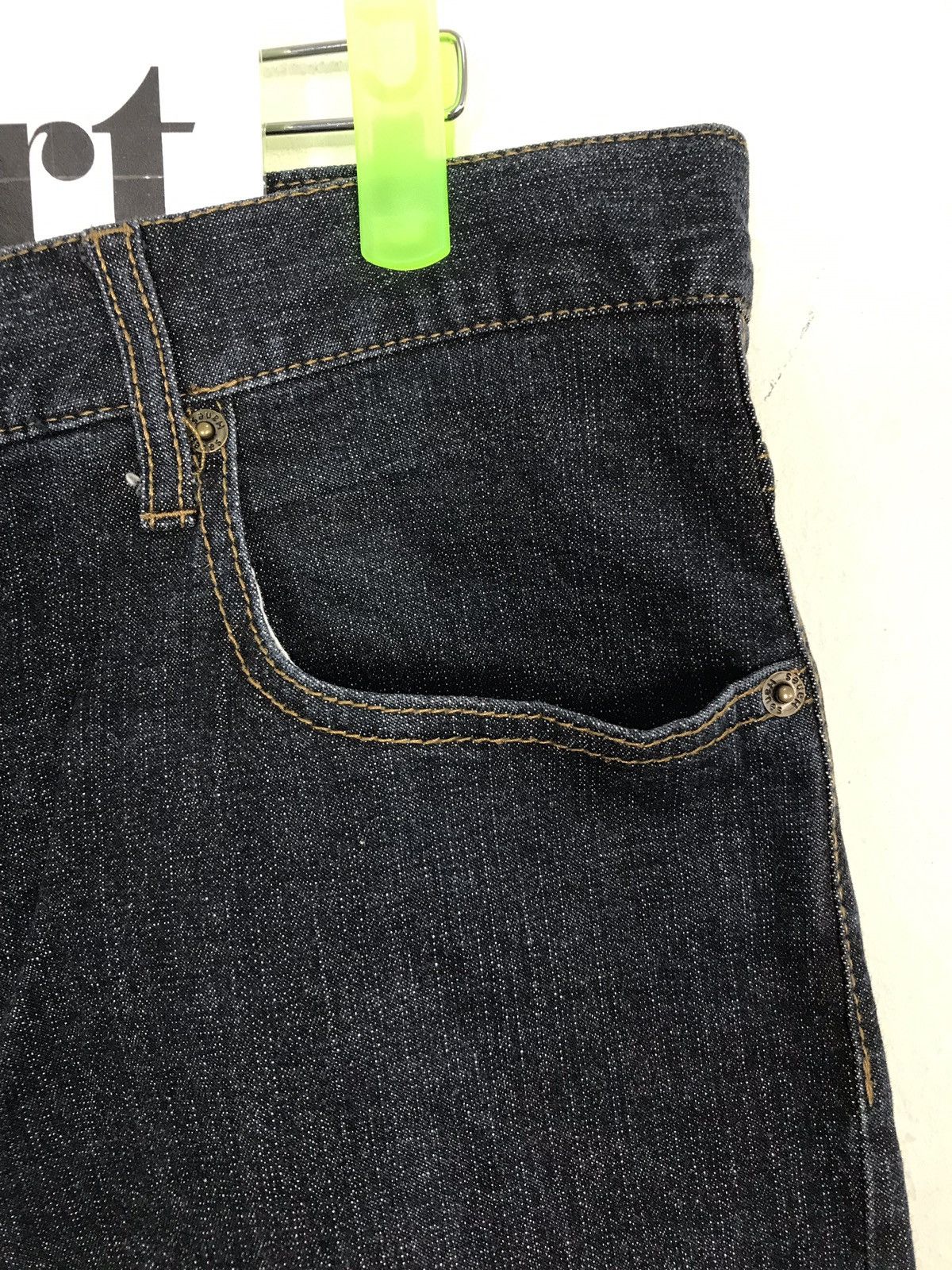 Hanes × Japanese Brand Vintage Hanes Indigo Denim Jeans Size US 33 - 4 Thumbnail