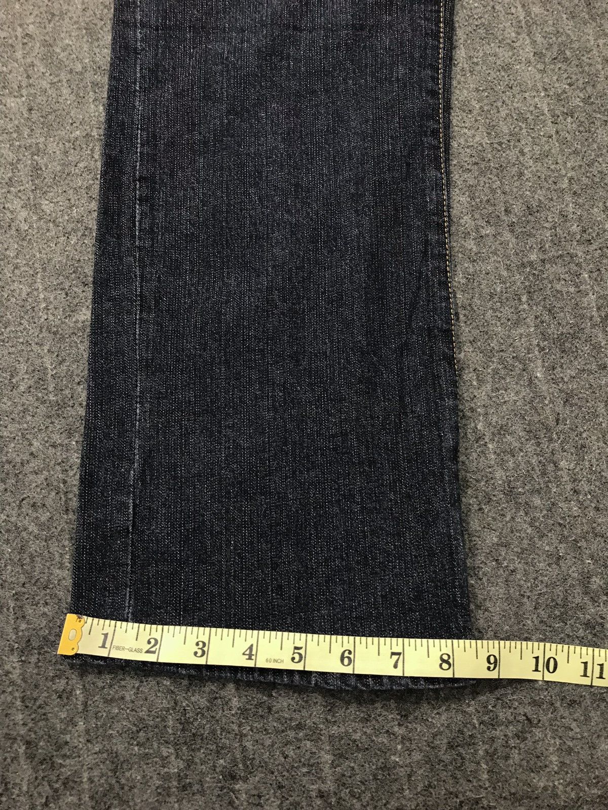 Hanes × Japanese Brand Vintage Hanes Indigo Denim Jeans Size US 33 - 22 Thumbnail