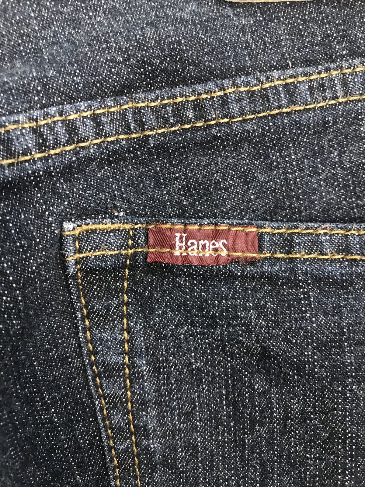 Hanes × Japanese Brand Vintage Hanes Indigo Denim Jeans Size US 33 - 10 Thumbnail