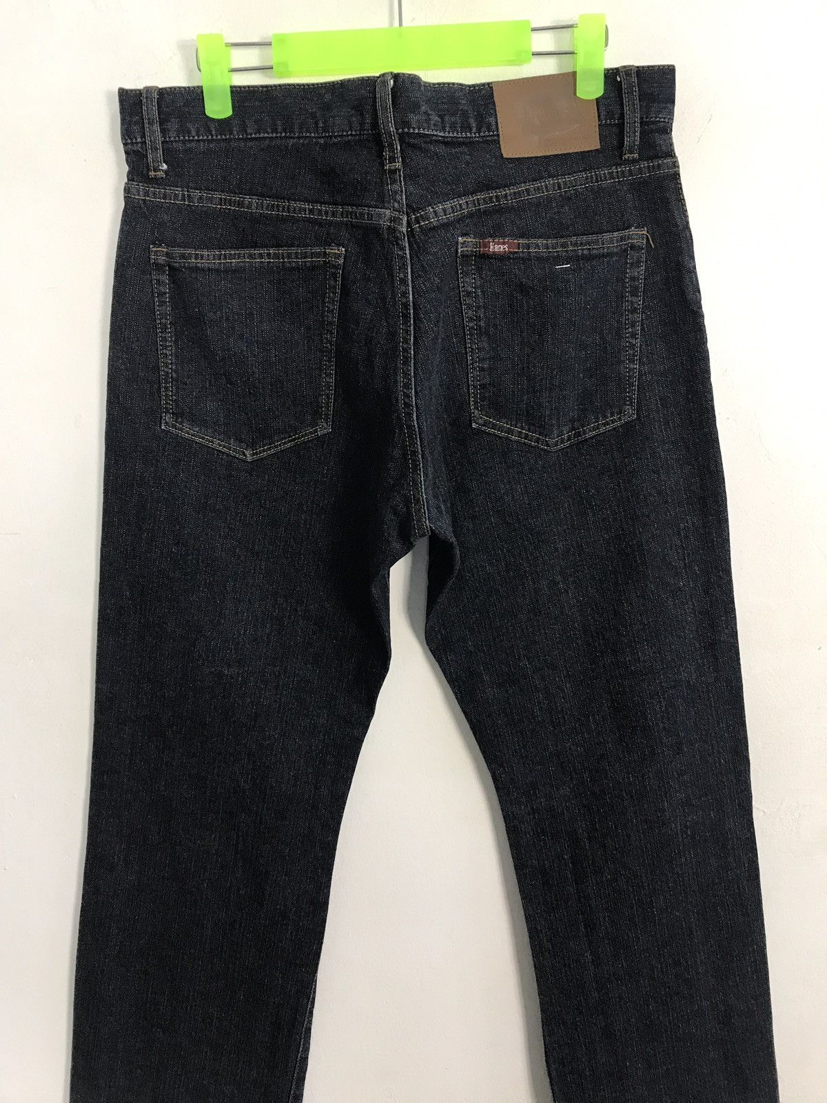 Hanes × Japanese Brand Vintage Hanes Indigo Denim Jeans Size US 33 - 8 Thumbnail