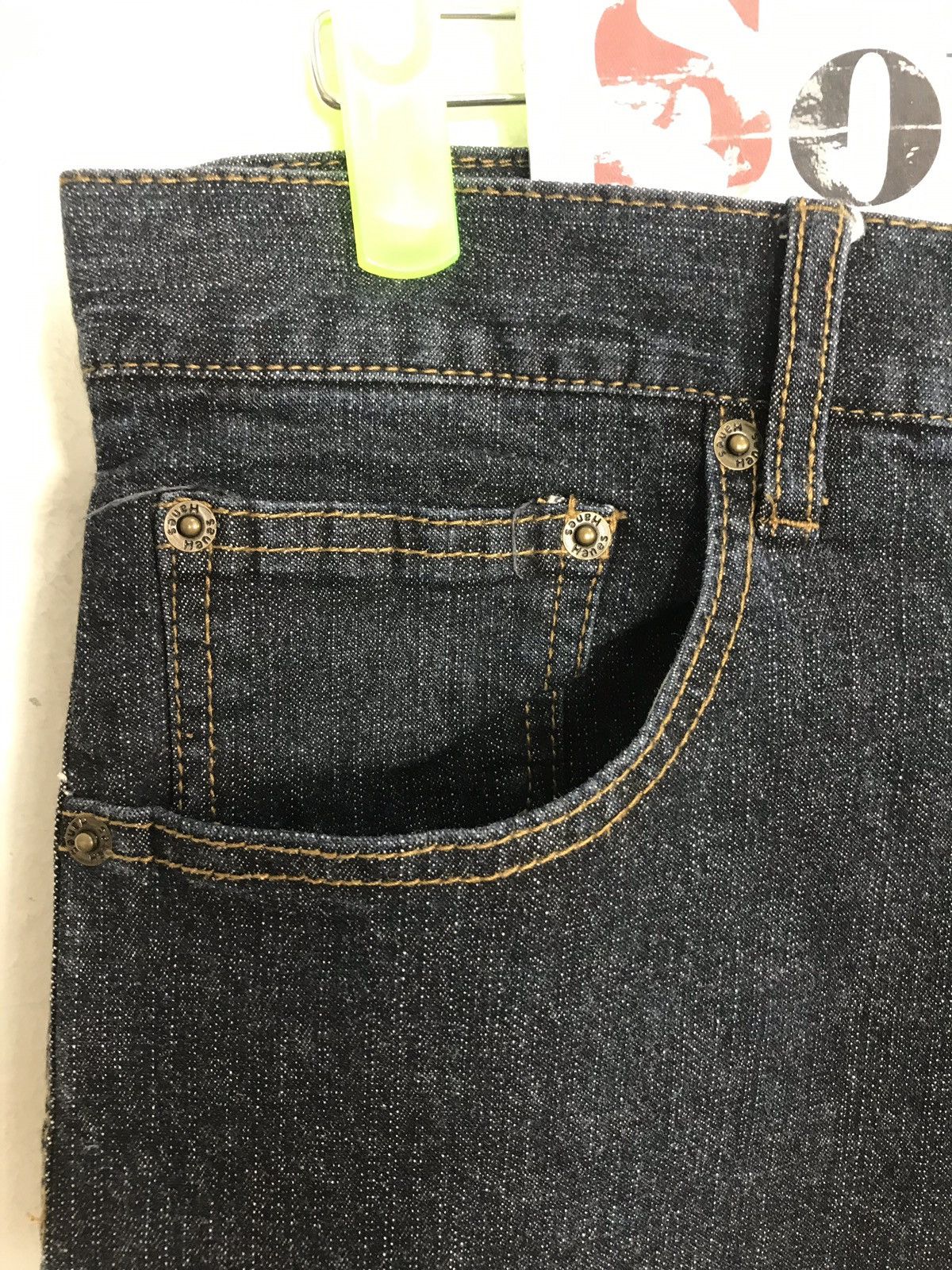 Hanes × Japanese Brand Vintage Hanes Indigo Denim Jeans Size US 33 - 6 Thumbnail