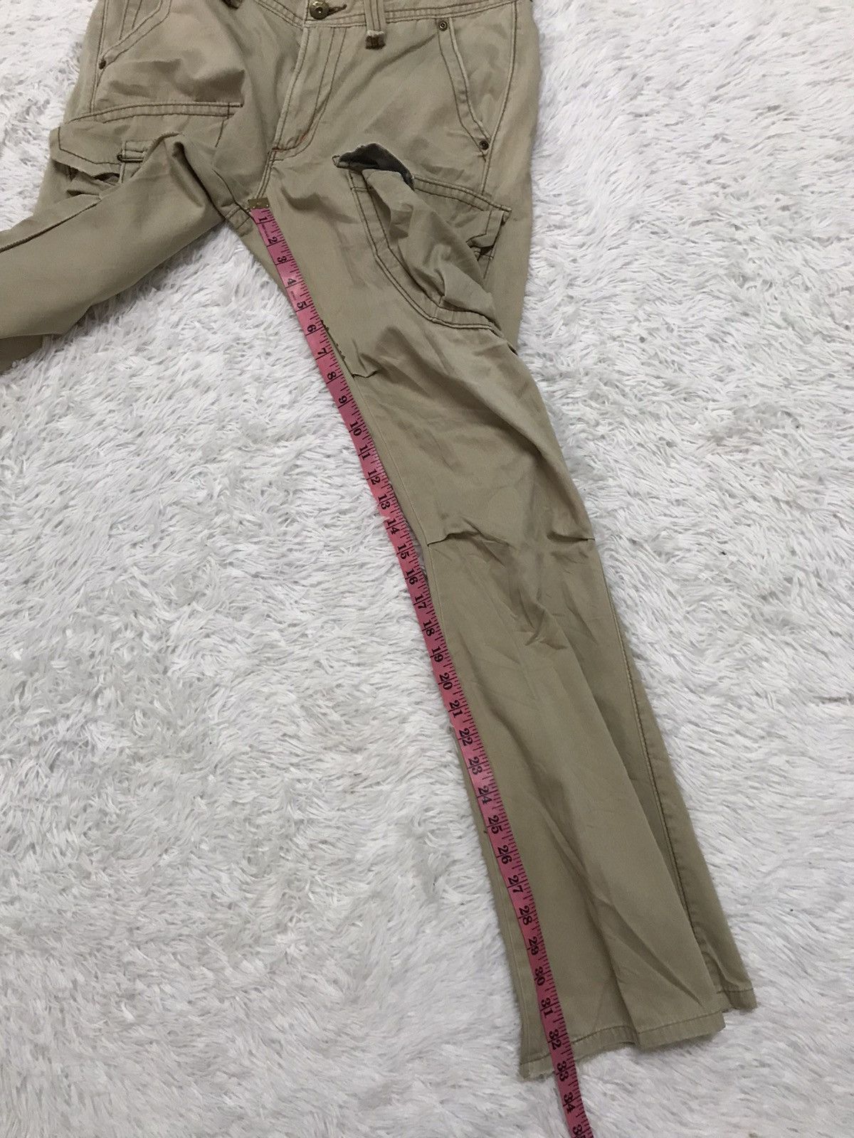 Edwin Edwin Cargo Pant The Cutting Edge New Vtg Khaki Size US 35 - 23 Thumbnail