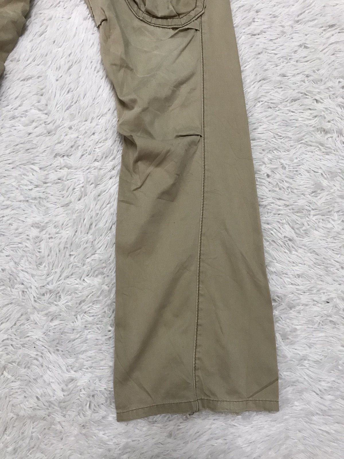 Edwin Edwin Cargo Pant The Cutting Edge New Vtg Khaki Size US 35 - 4 Thumbnail