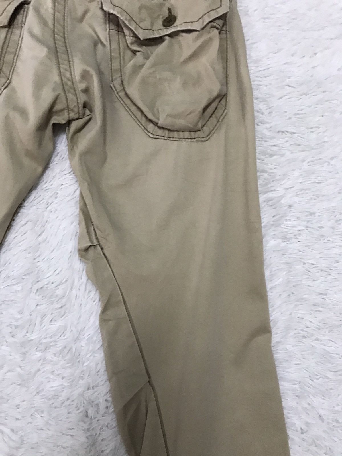 Edwin Edwin Cargo Pant The Cutting Edge New Vtg Khaki Size US 35 - 12 Thumbnail