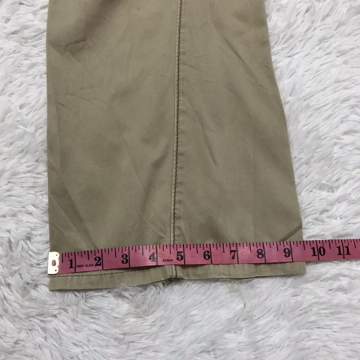 Edwin Edwin Cargo Pant The Cutting Edge New Vtg Khaki Size US 35 - 25 Thumbnail