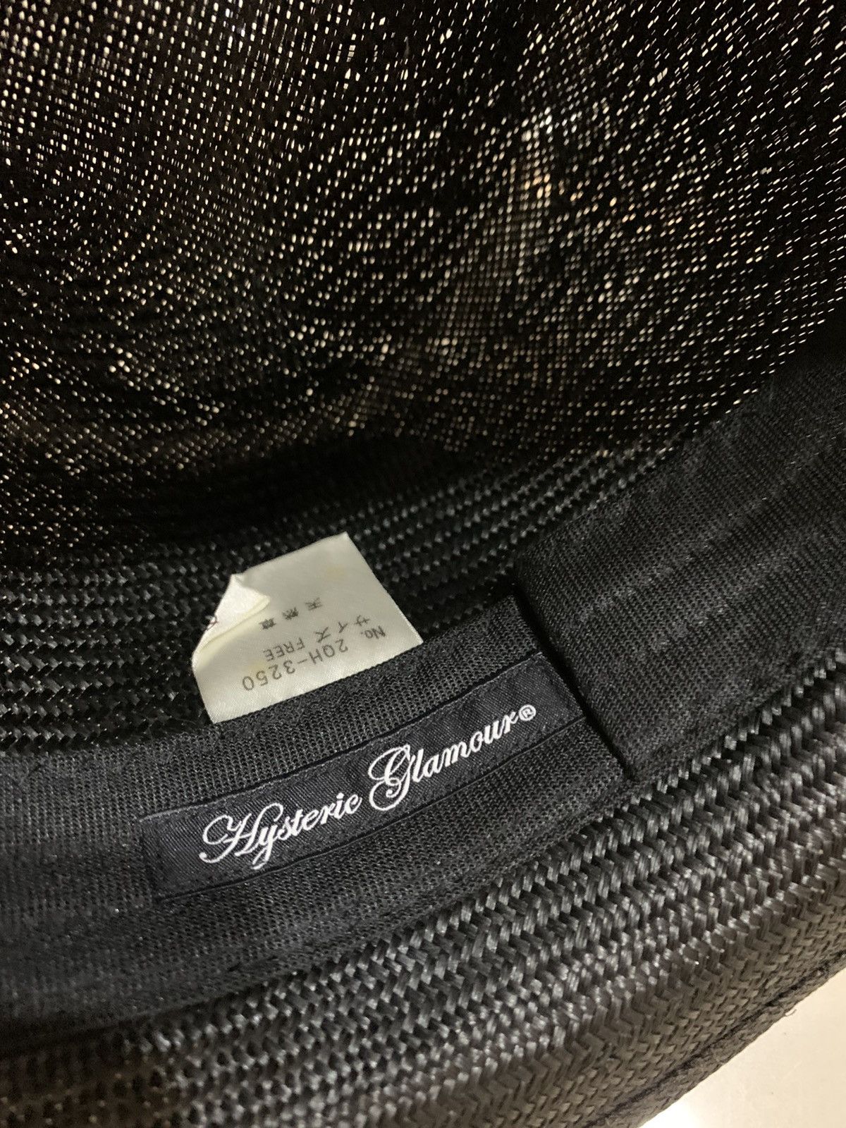 Hysteric Glamour HYSTERIC GLAMOUR FLORAL MOTIVE WITH STONES STRAW HAT Size ONE SIZE - 9 Thumbnail