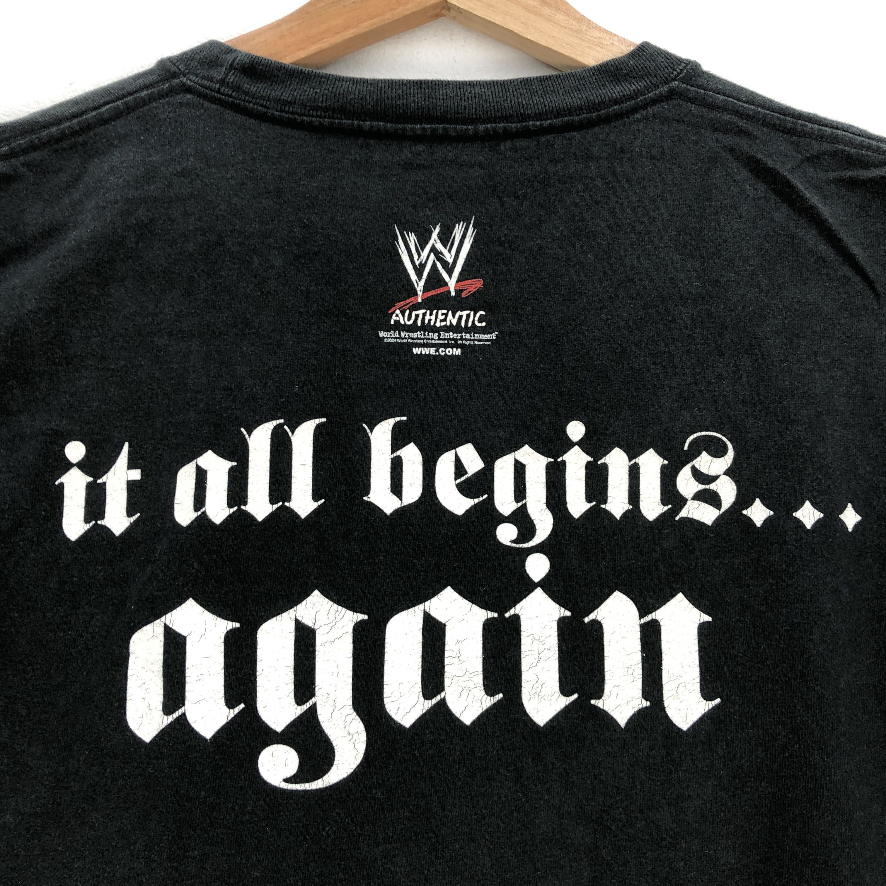Vintage × WWE Vintage Undertaker T Shirt WWE Superstar Crewneck Tee Size US M / EU 48-50 / 2 - 4 Thumbnail