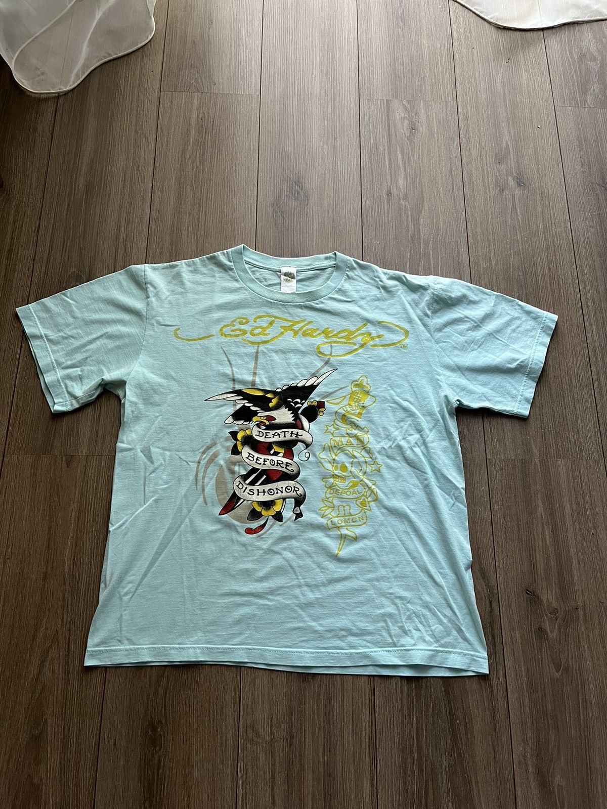 Ed Hardy Vintage Ed Hardy tshirt Size US M / EU 48-50 / 2 - 2 Thumbnail