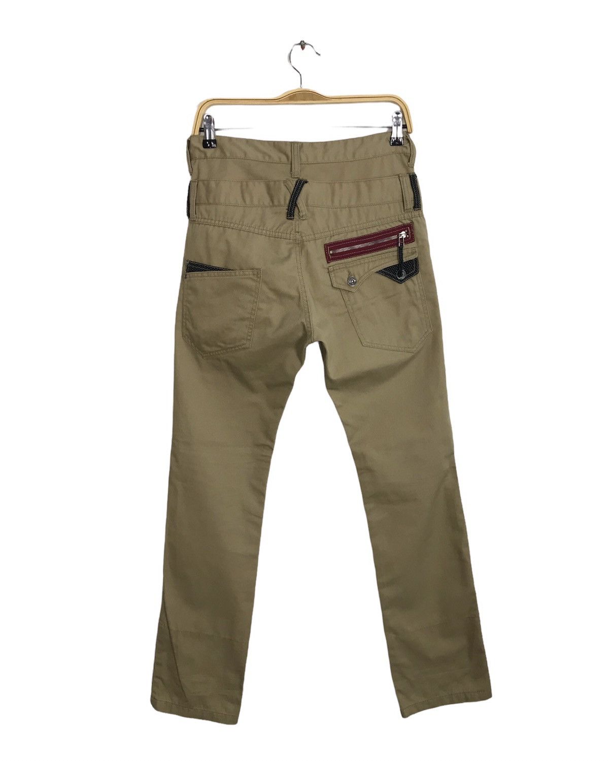 Japanese Brand Rare DoubleFocus Casual Pants Pocket Design Size US 30 / EU 46 - 2 Thumbnail