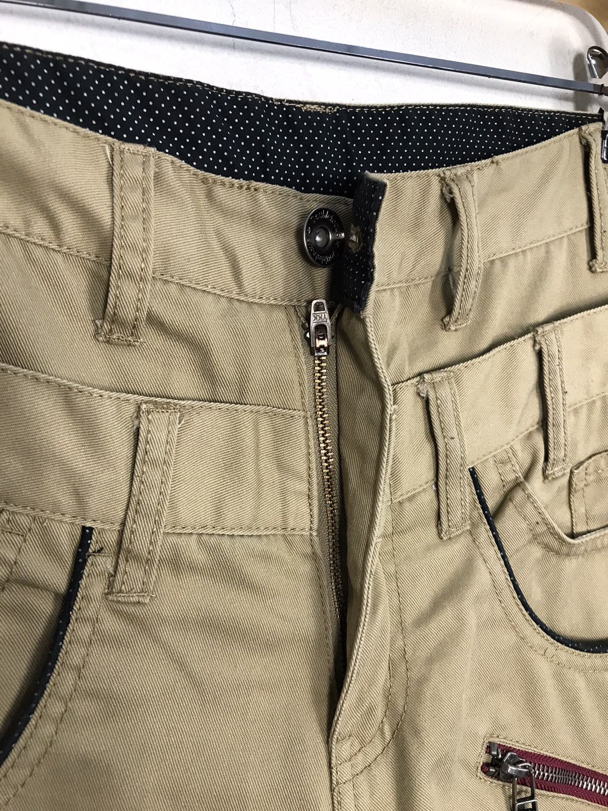 Japanese Brand Rare DoubleFocus Casual Pants Pocket Design Size US 30 / EU 46 - 9 Thumbnail