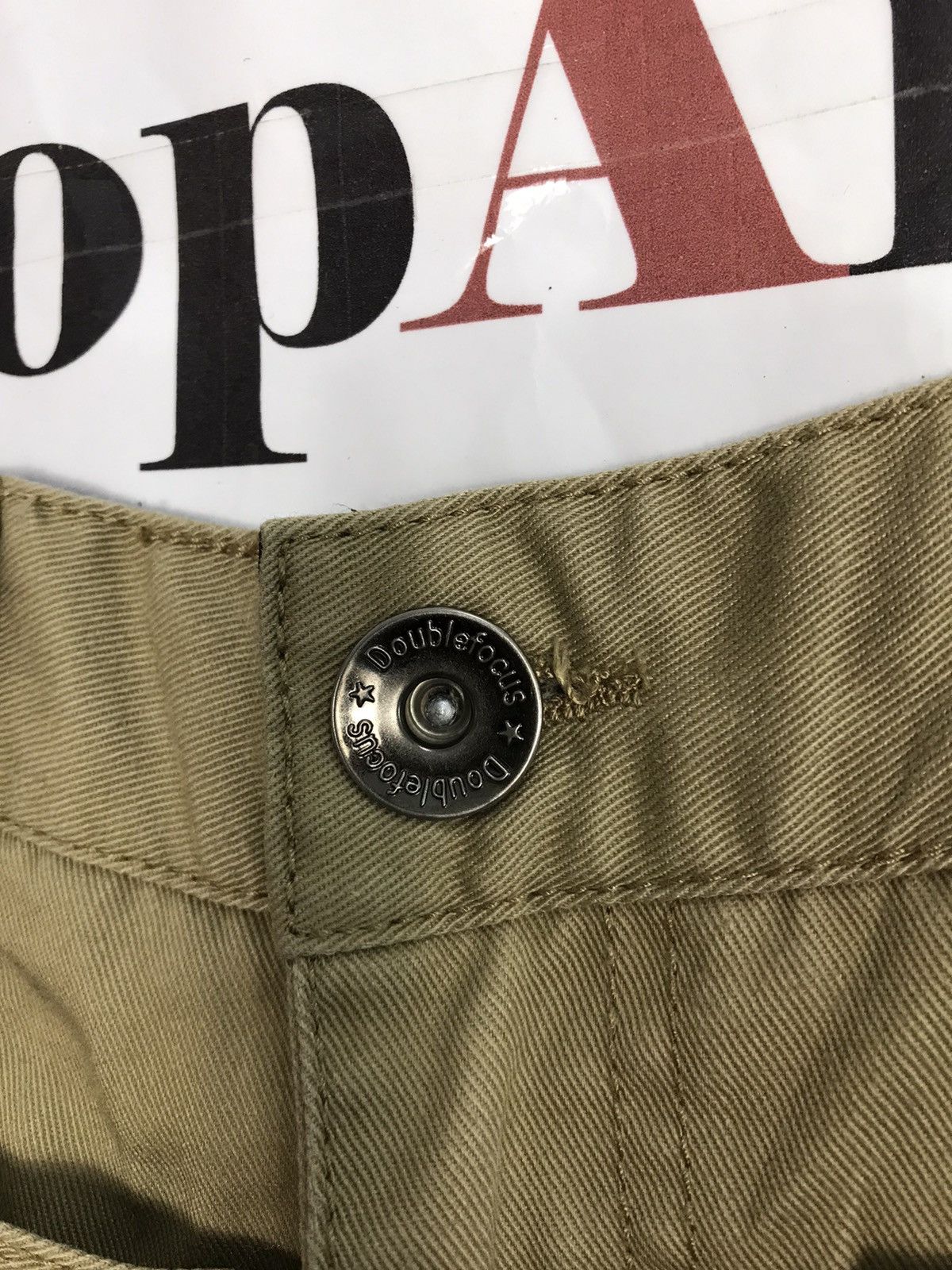 Japanese Brand Rare DoubleFocus Casual Pants Pocket Design Size US 30 / EU 46 - 7 Thumbnail